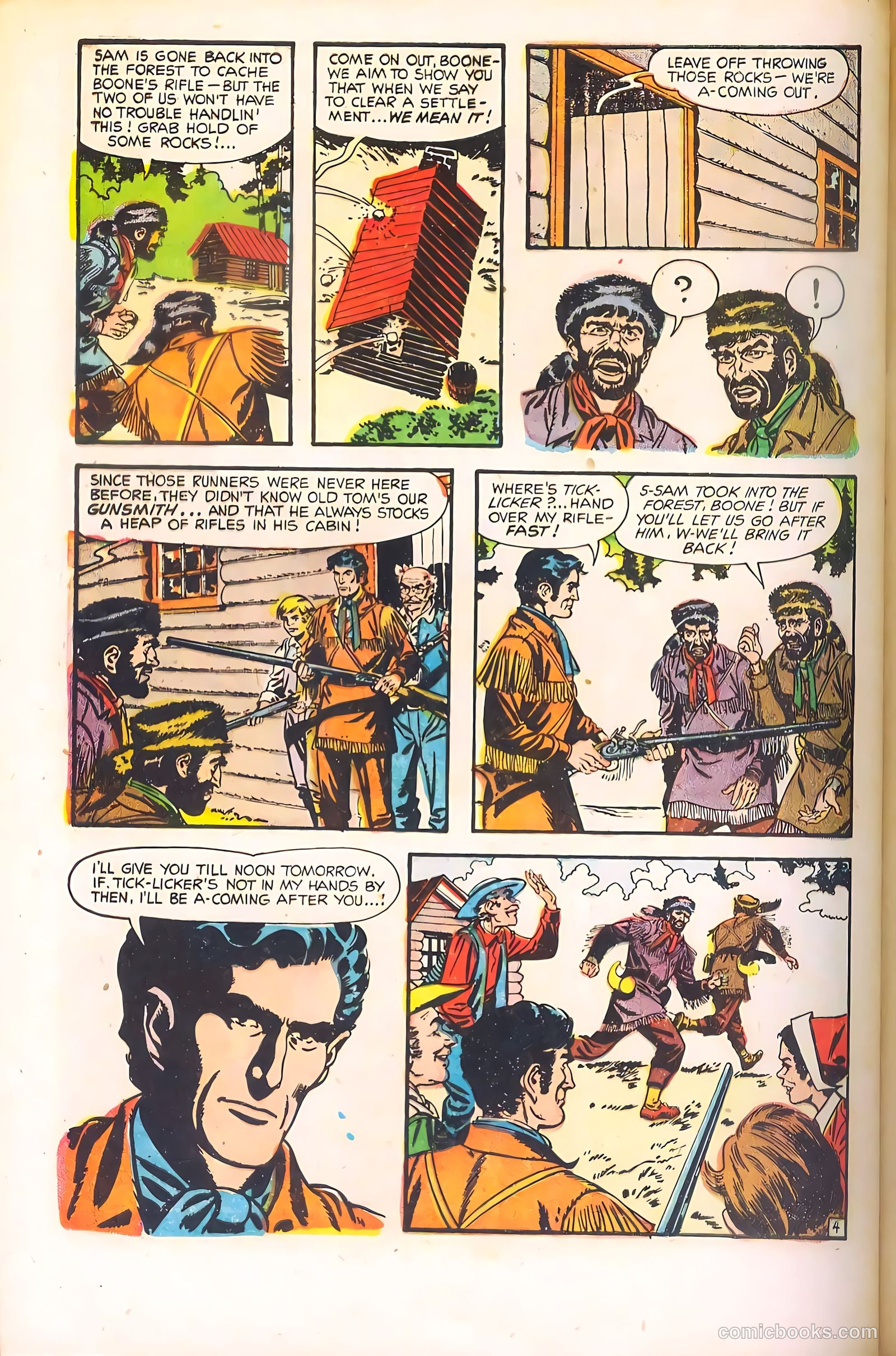 Dan'l Boone #1 (1955) — page 30 of 36
