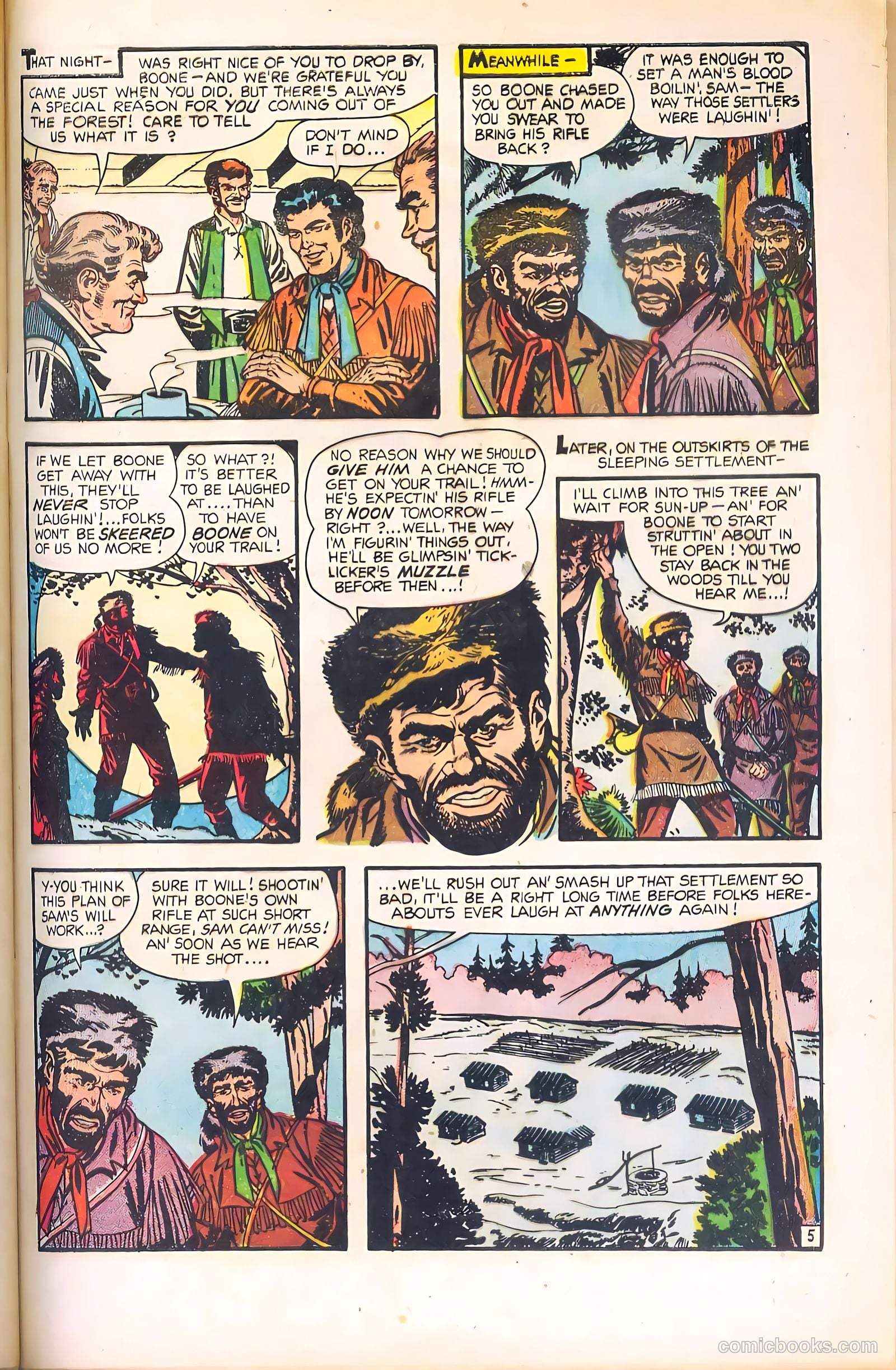 Dan'l Boone #1 (1955) — page 31 of 36