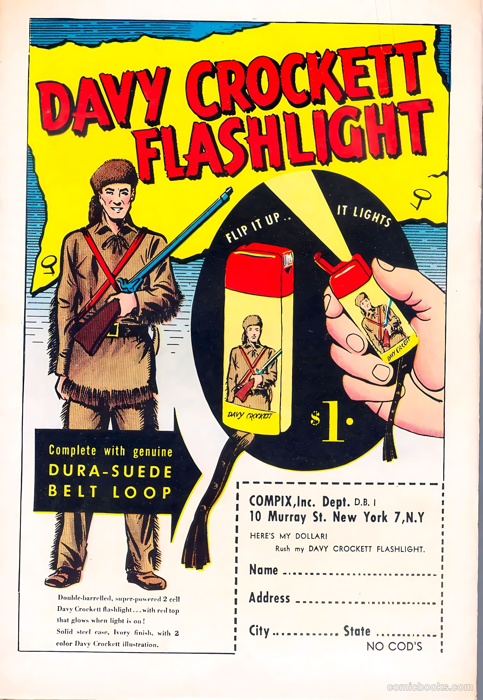 Dan'l Boone #1 (1955) — page 36 of 36