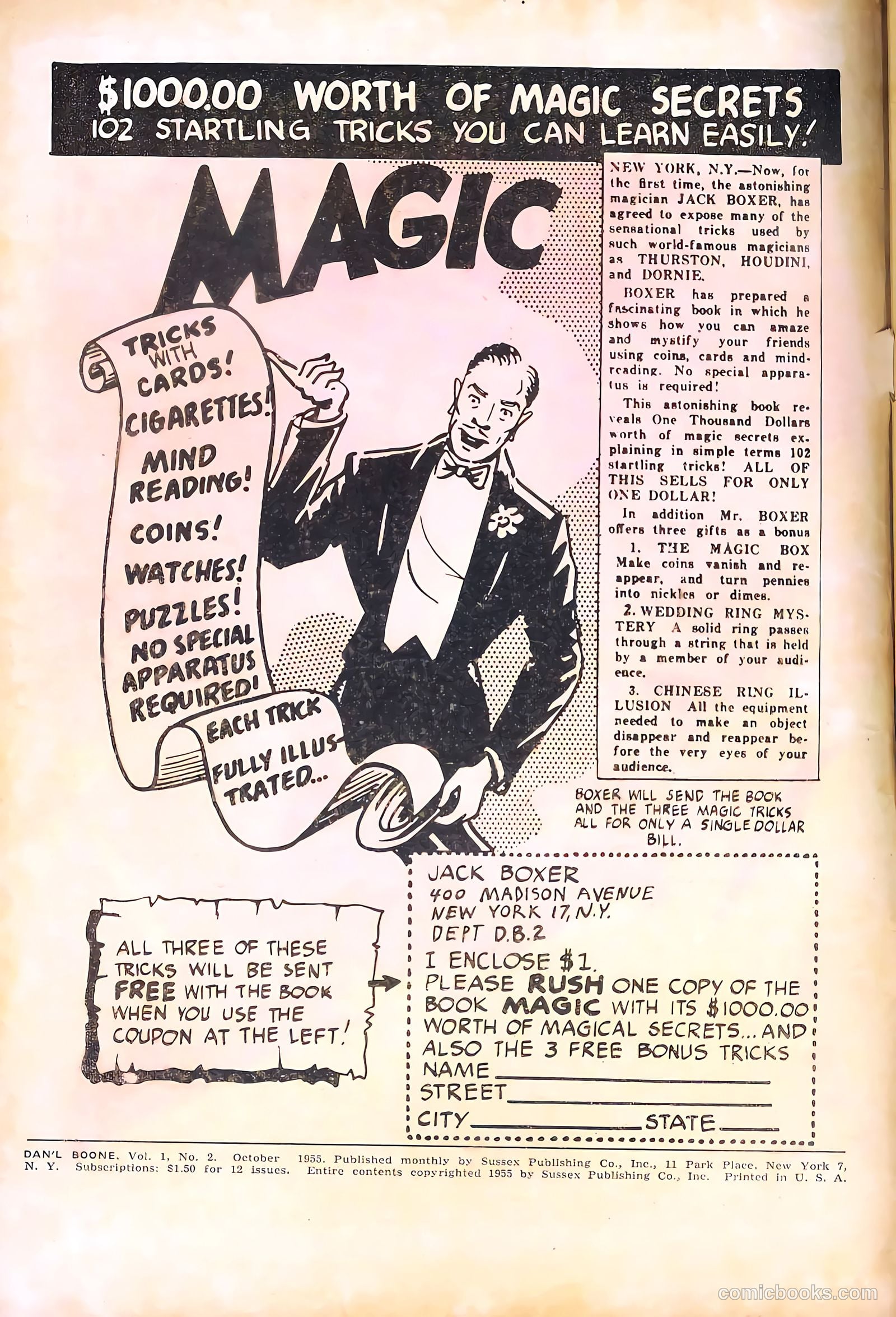 Dan'l Boone #2 (1955) — page 2 of 36