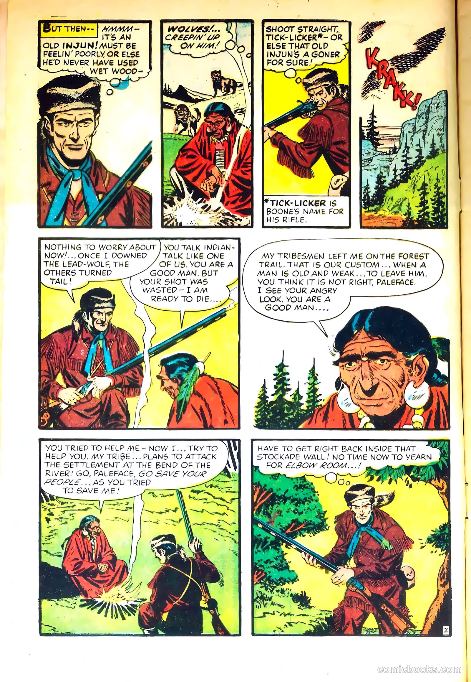 Dan'l Boone #2 (1955) — page 4 of 36