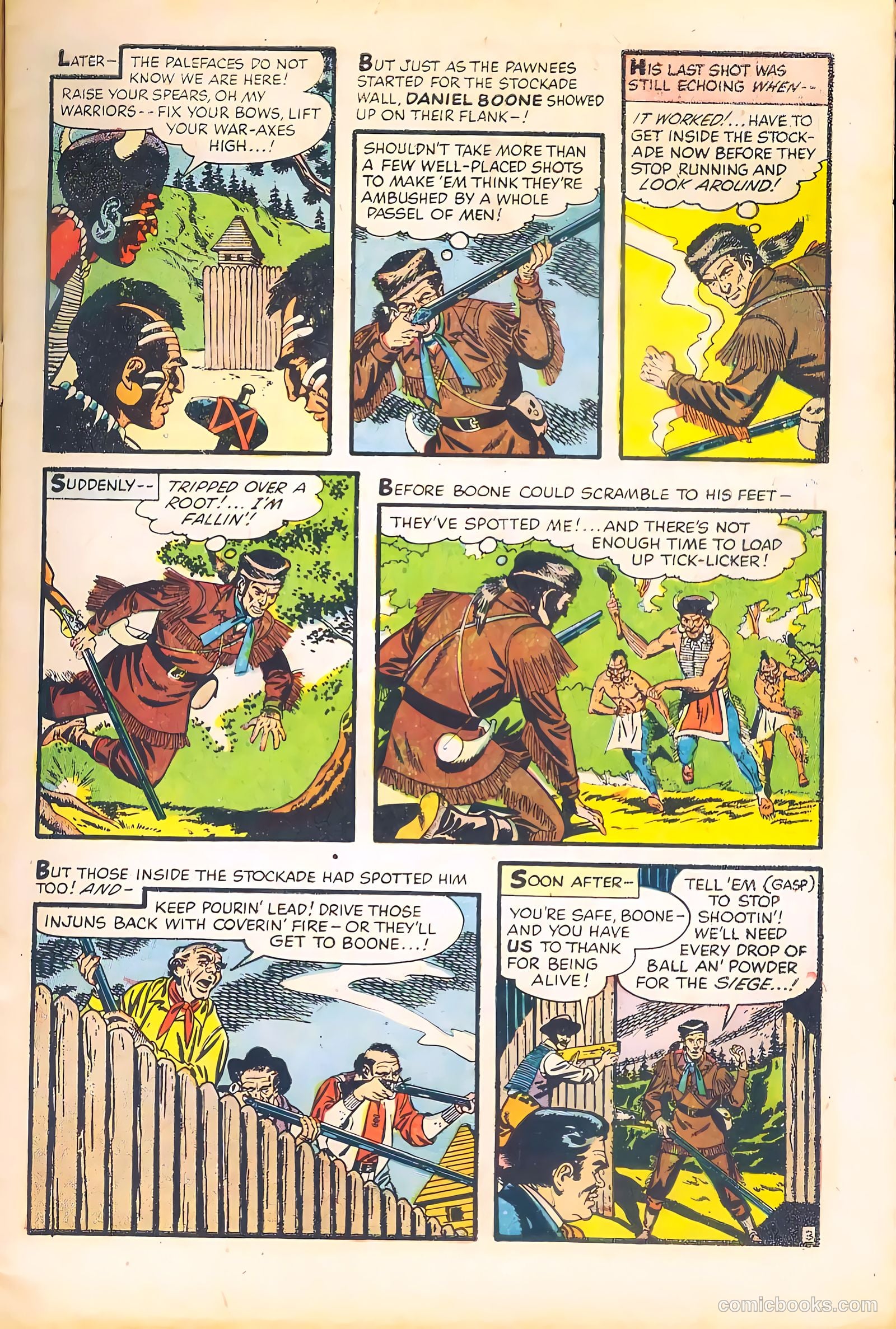 Dan'l Boone #2 (1955) — page 5 of 36
