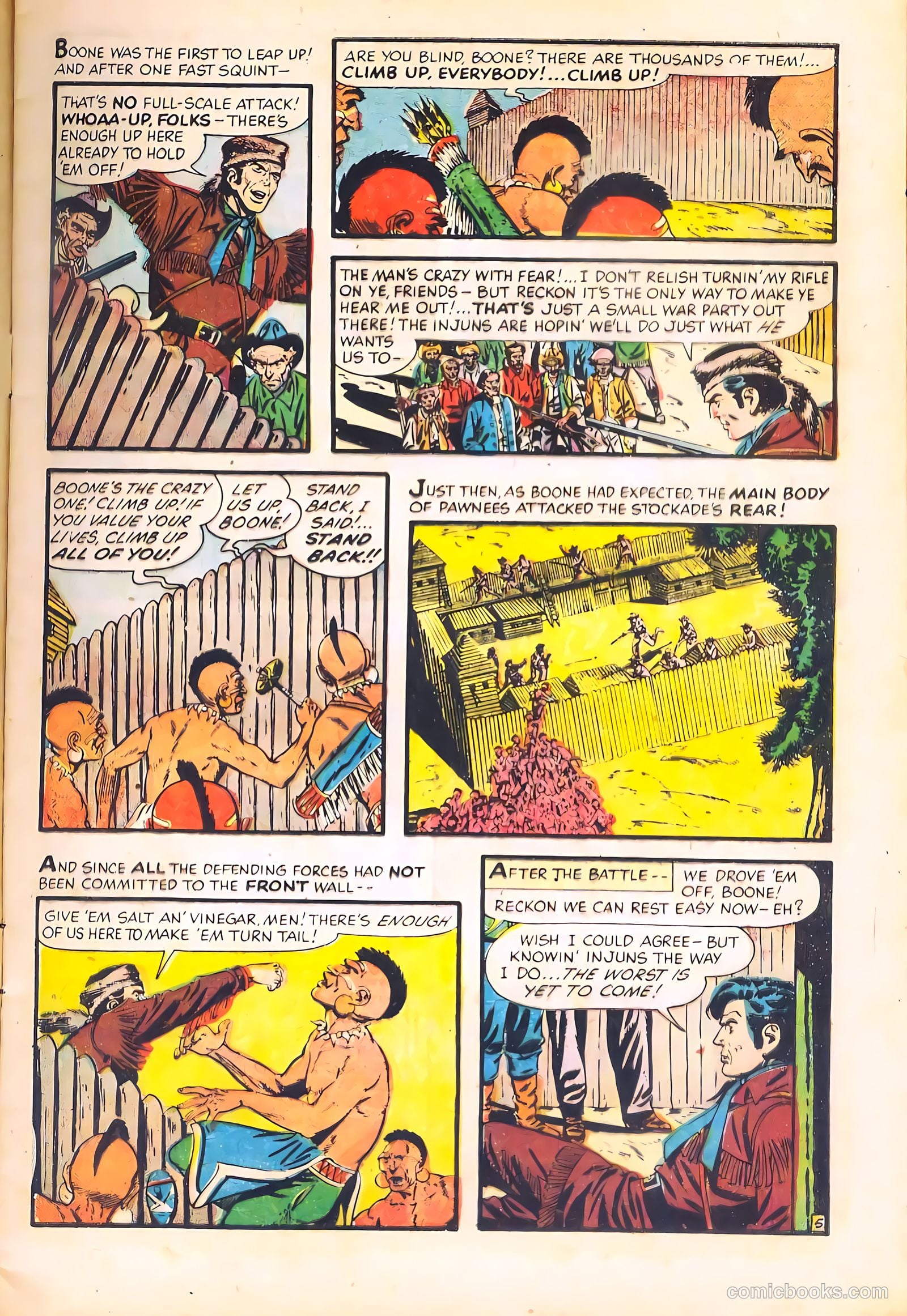 Dan'l Boone #2 (1955) — page 7 of 36