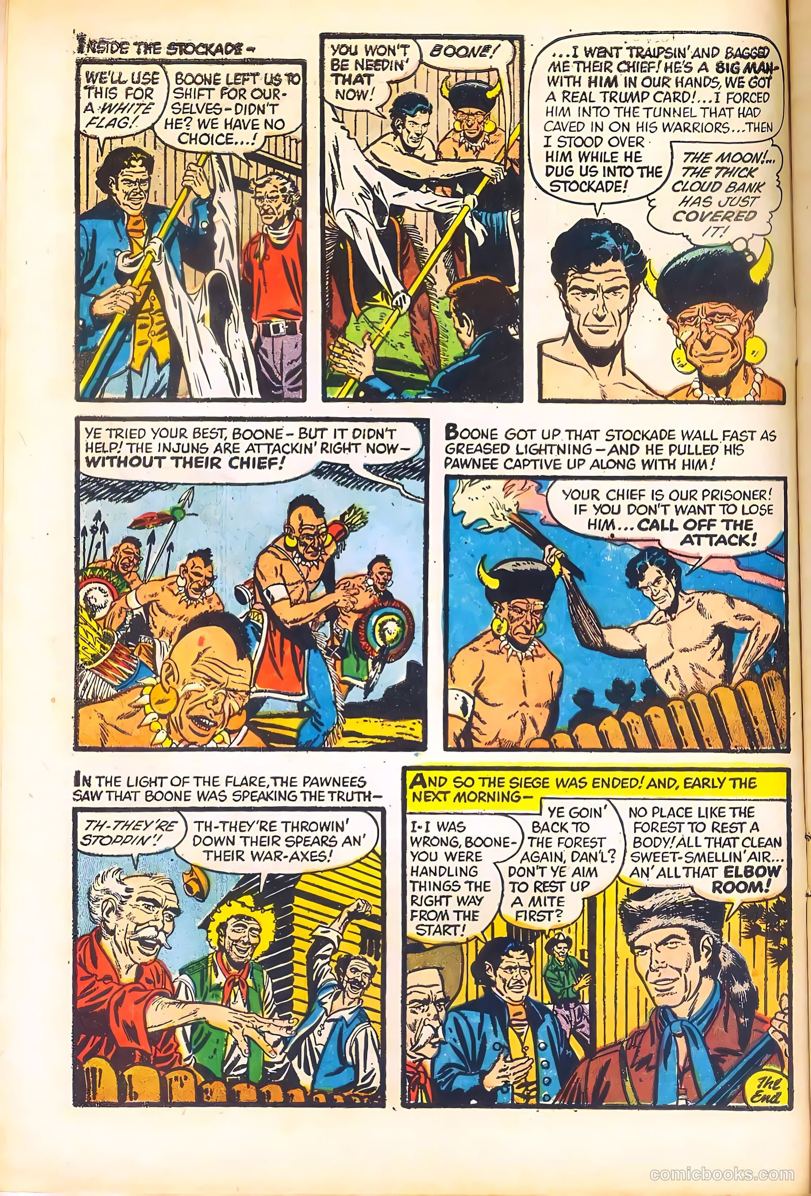 Dan'l Boone #2 (1955) — page 10 of 36