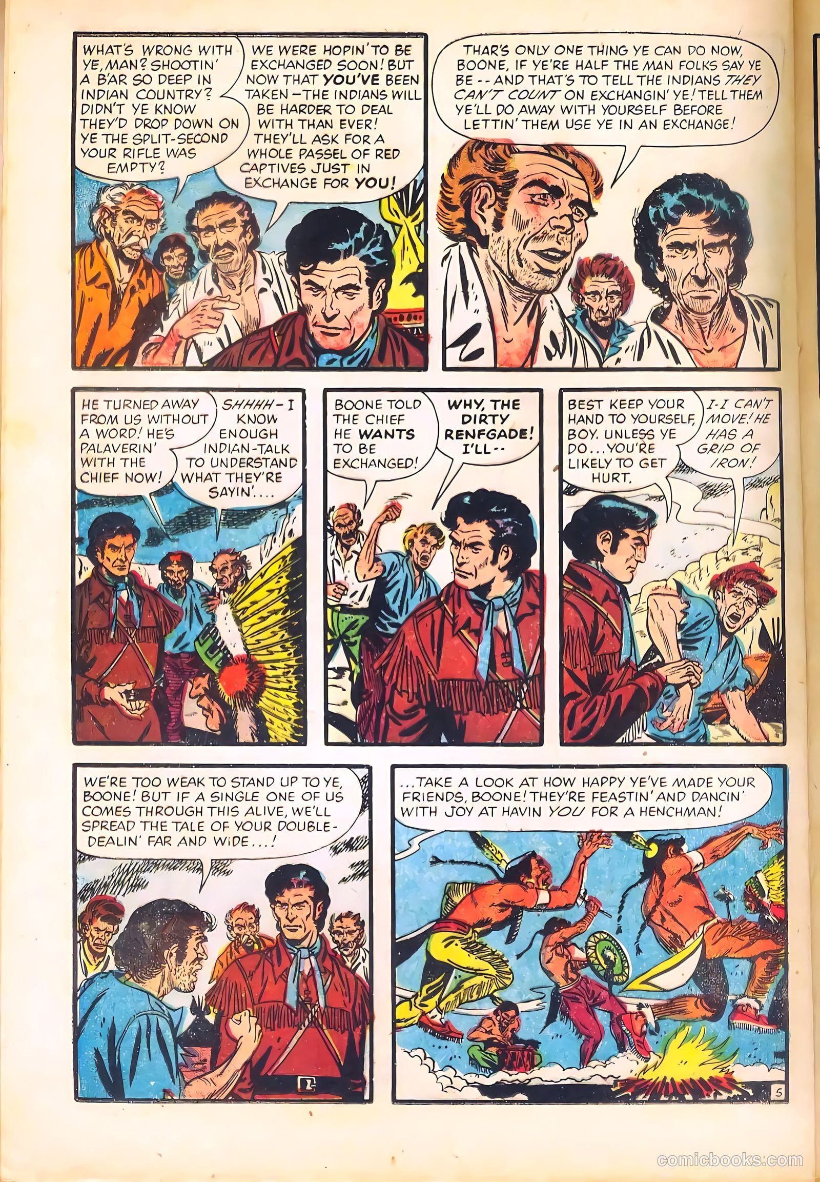 Dan'l Boone #2 (1955) — page 22 of 36