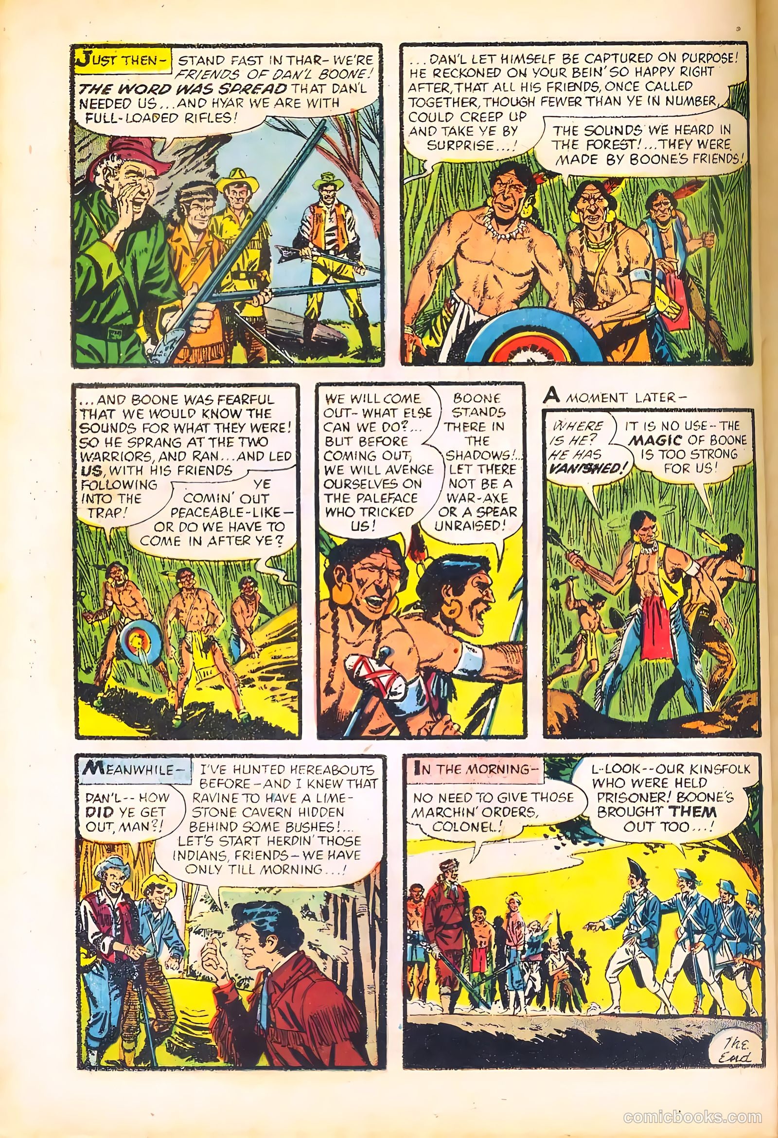 Dan'l Boone #2 (1955) — page 24 of 36