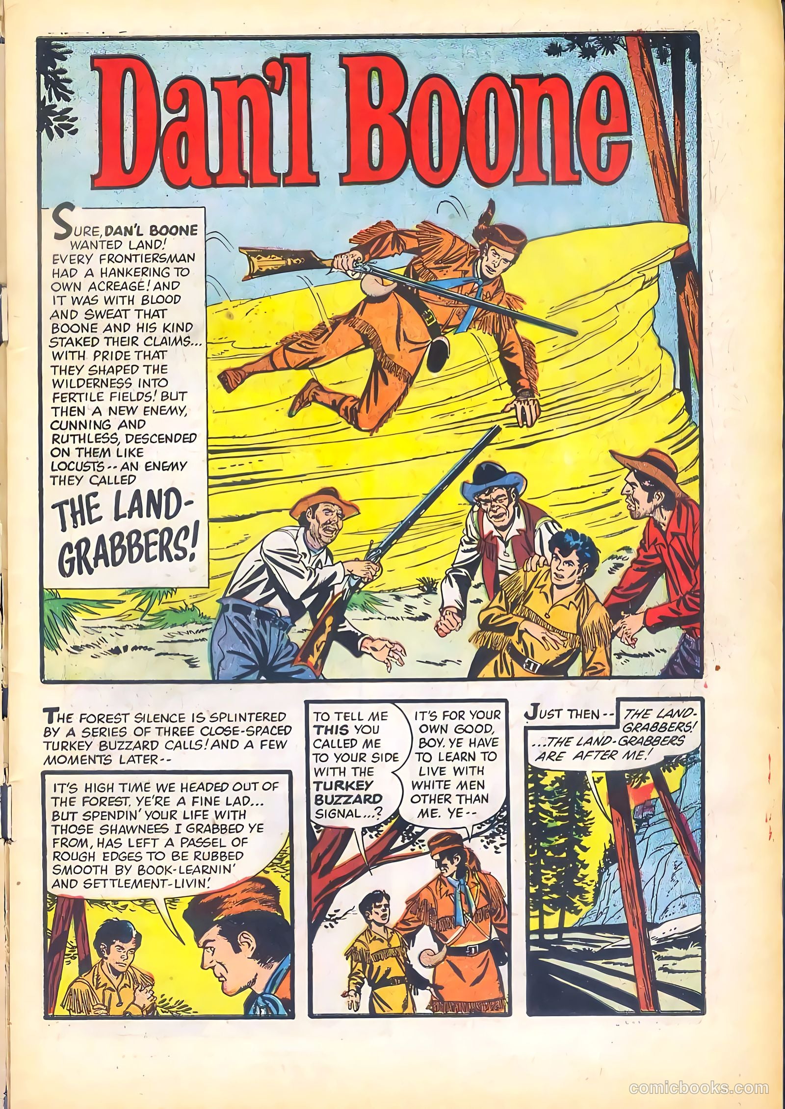 Dan'l Boone #3 (1955) — page 3 of 36