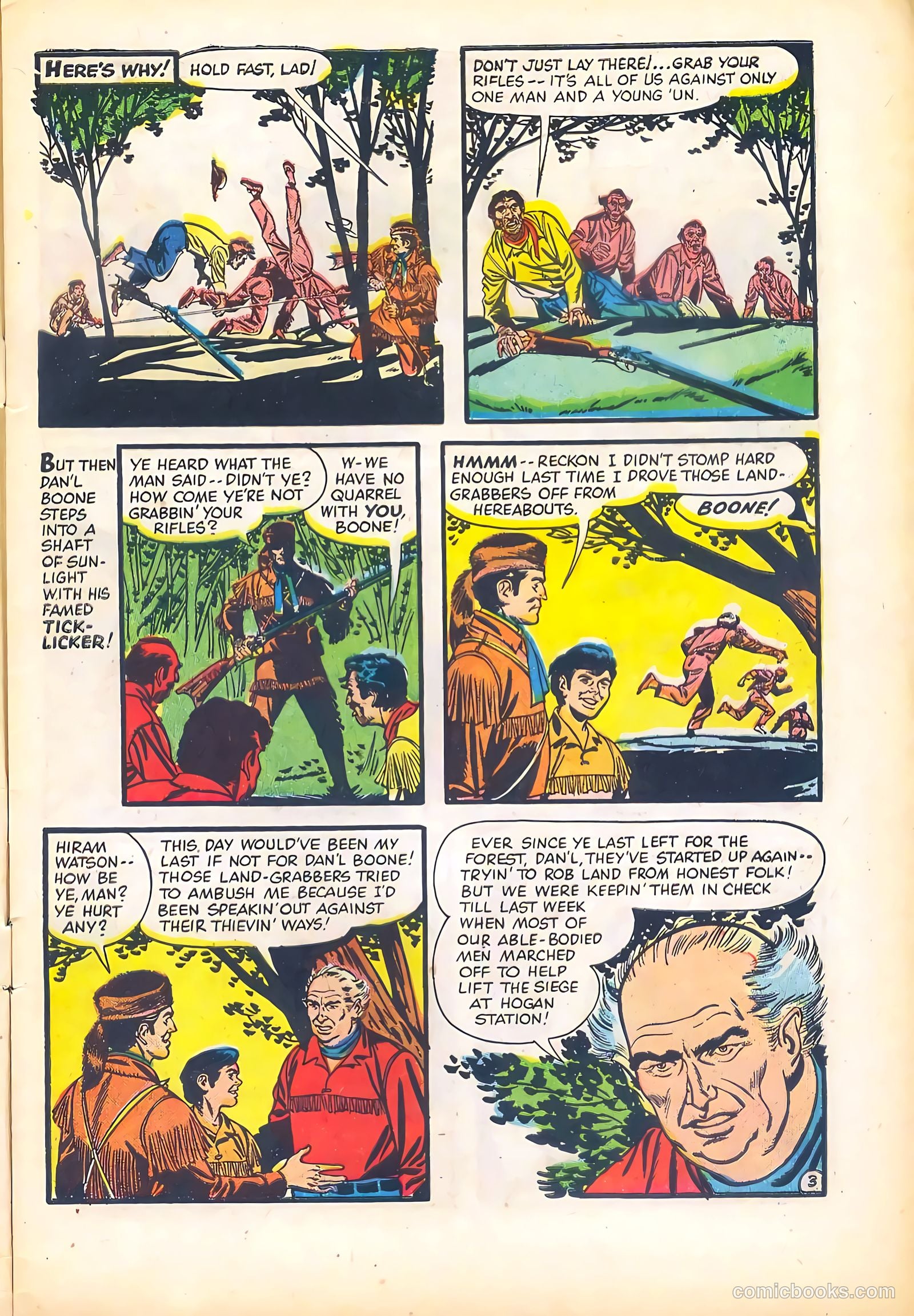 Dan'l Boone #3 (1955) — page 5 of 36