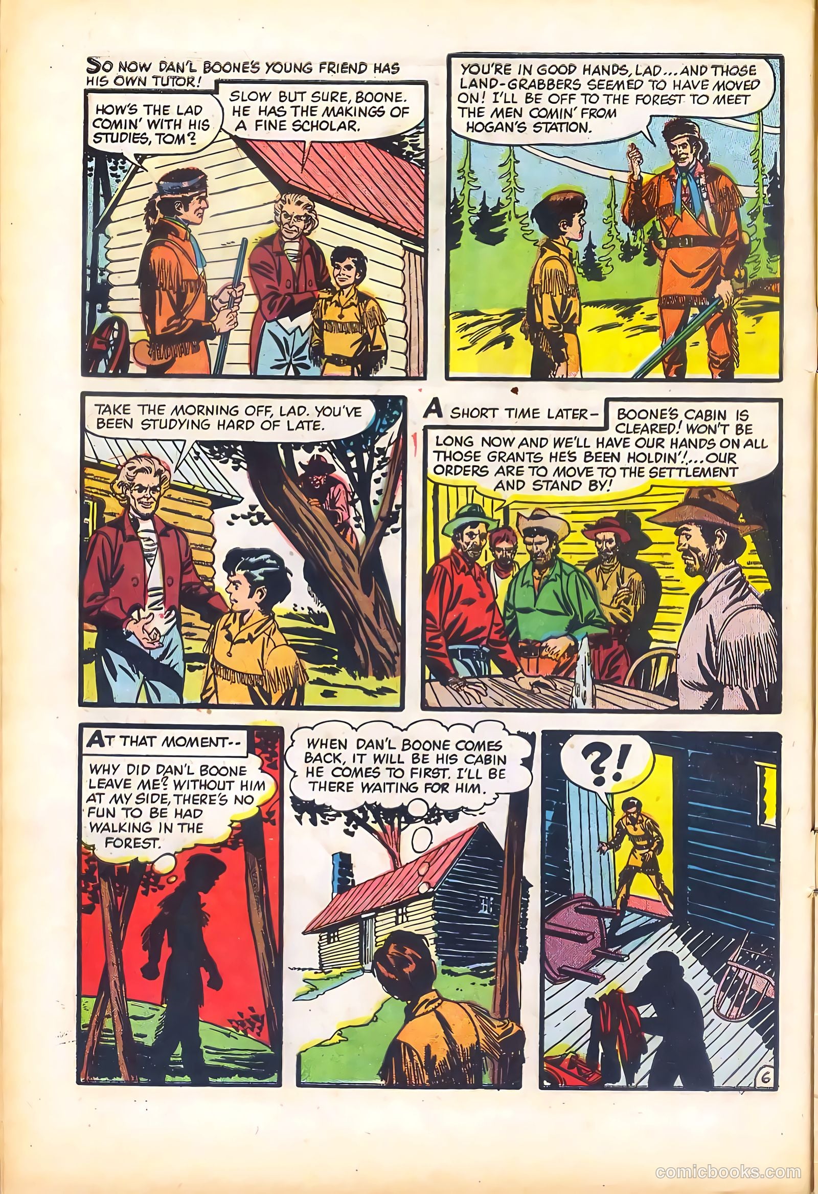 Dan'l Boone #3 (1955) — page 8 of 36