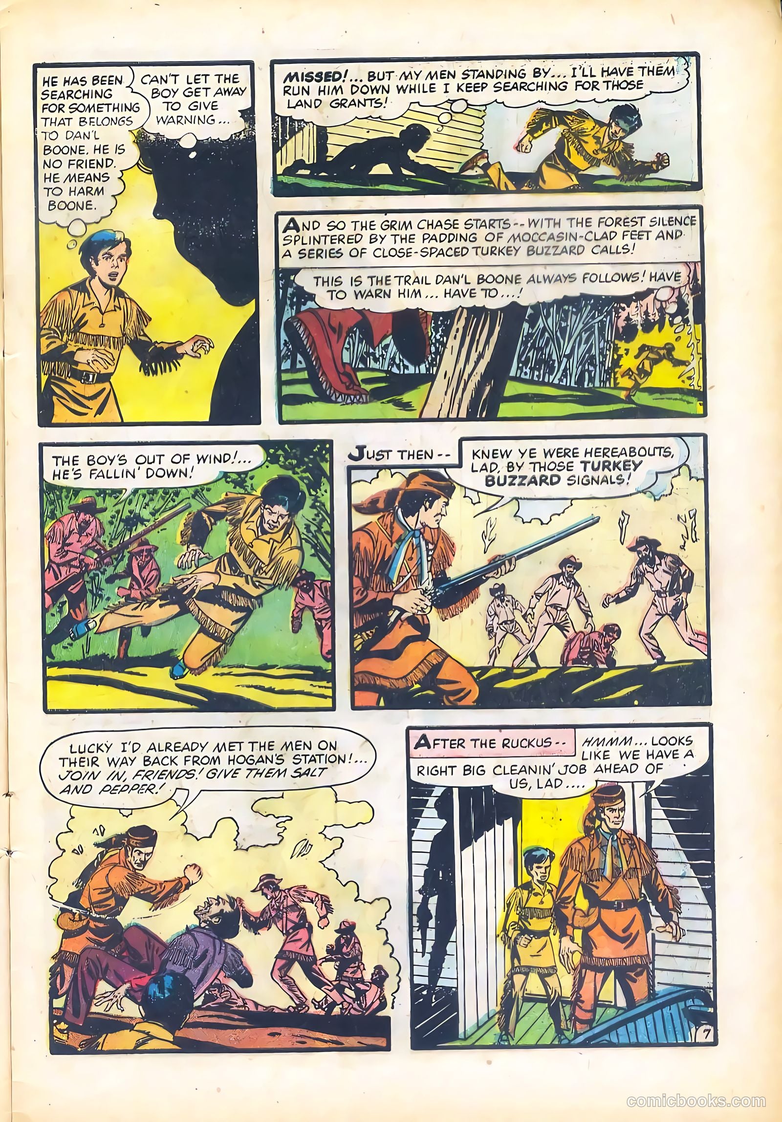 Dan'l Boone #3 (1955) — page 9 of 36
