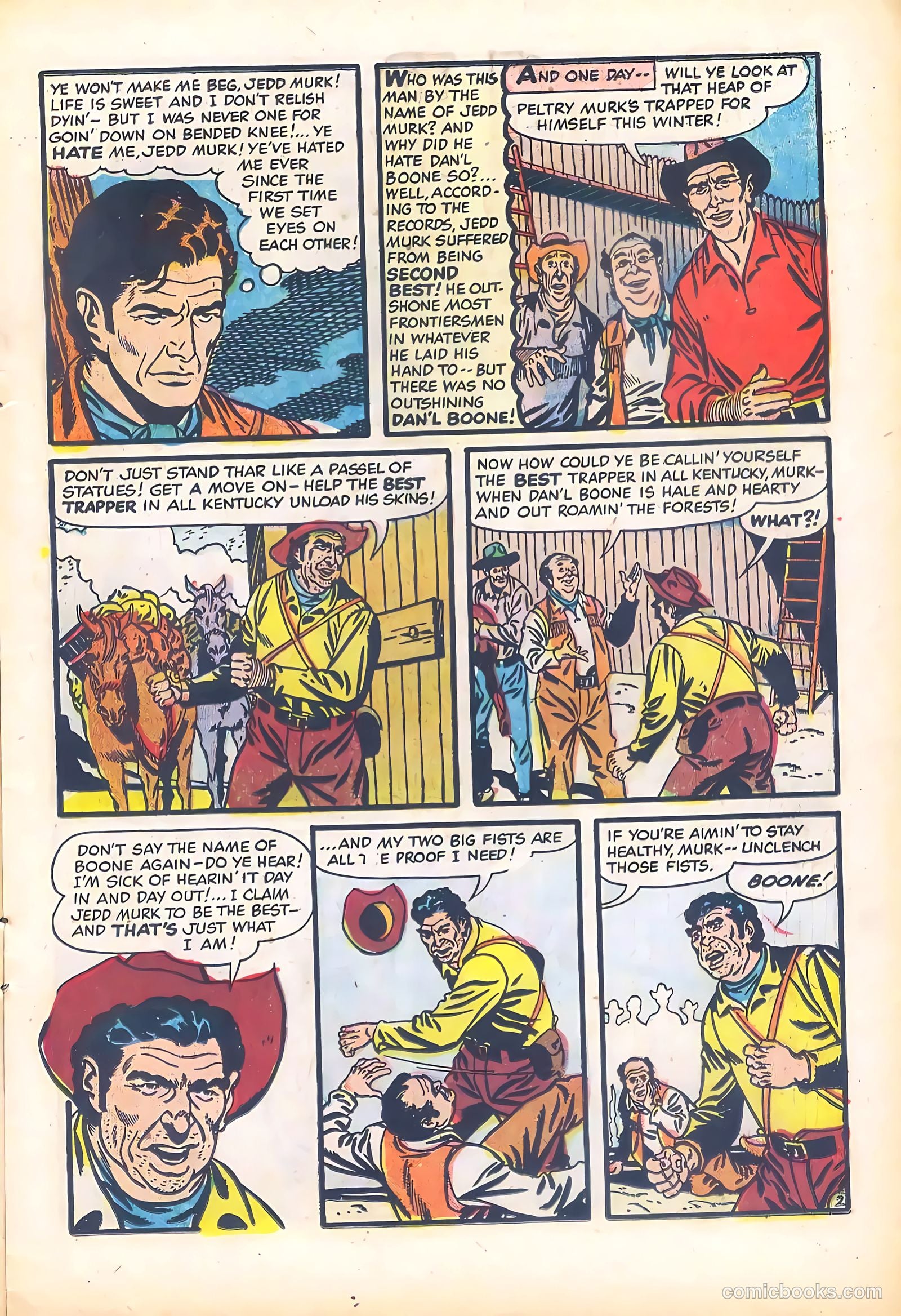 Dan'l Boone #3 (1955) — page 13 of 36