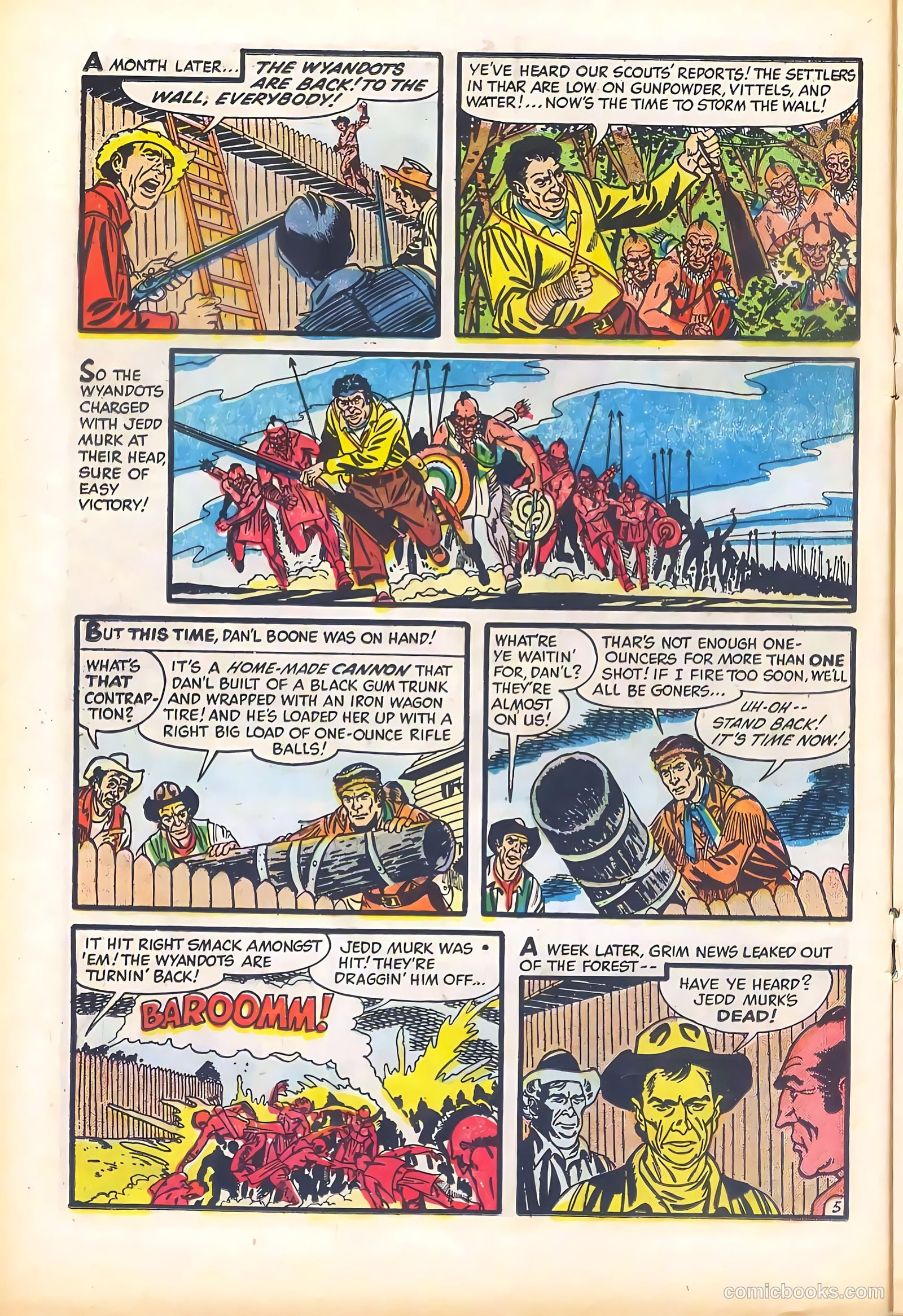 Dan'l Boone #3 (1955) — page 16 of 36