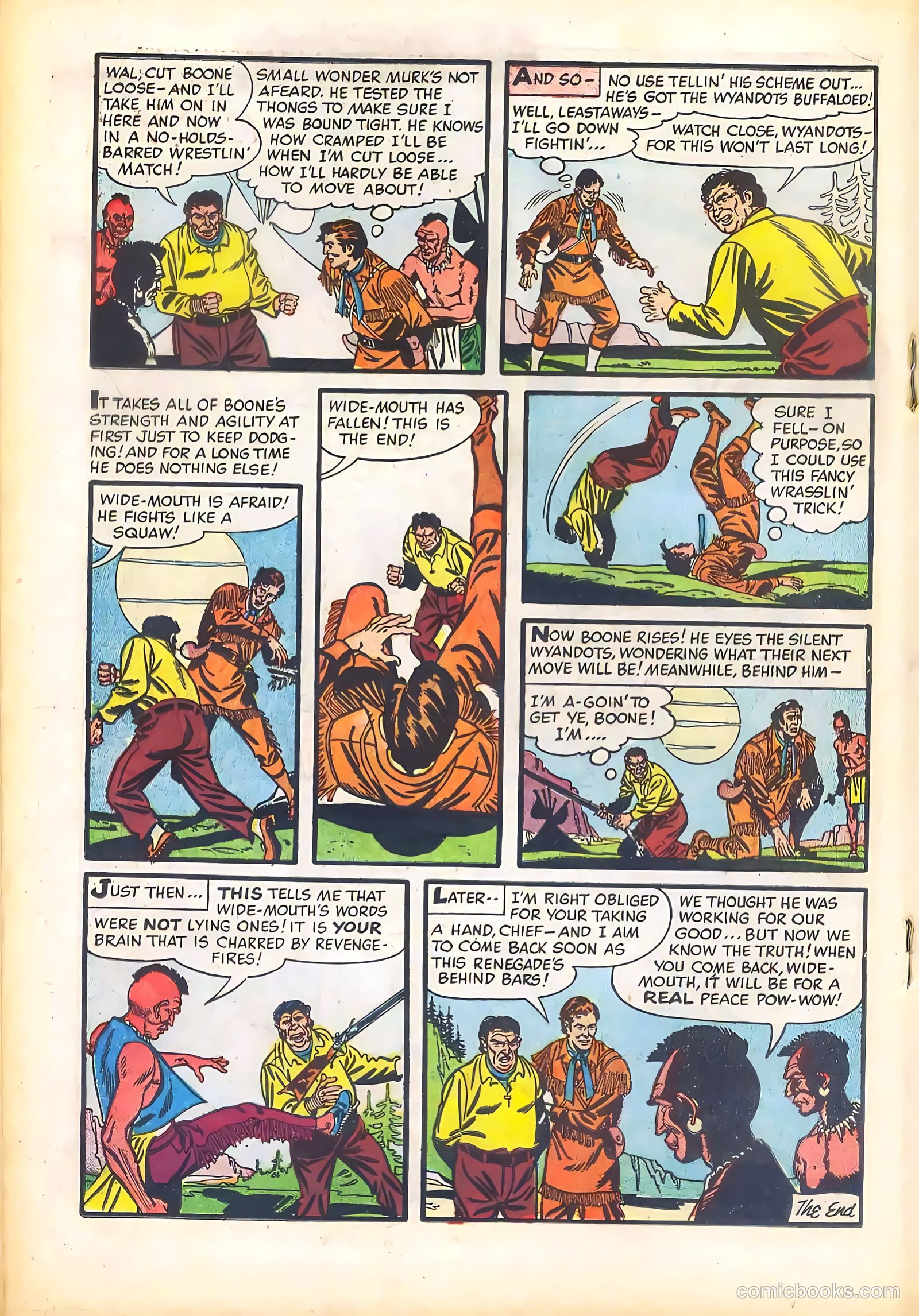 Dan'l Boone #3 (1955) — page 18 of 36