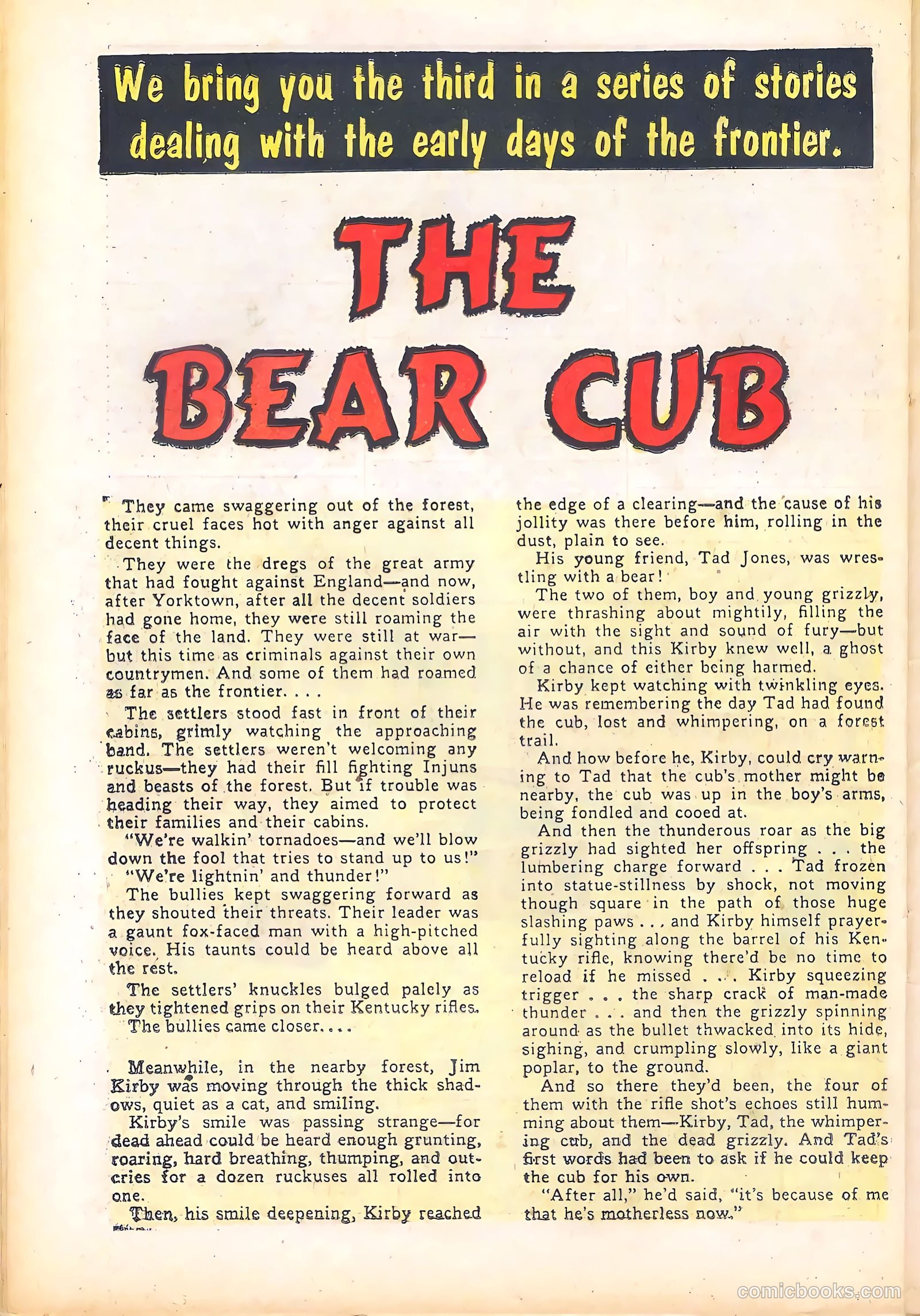 Dan'l Boone #3 (1955) — page 26 of 36