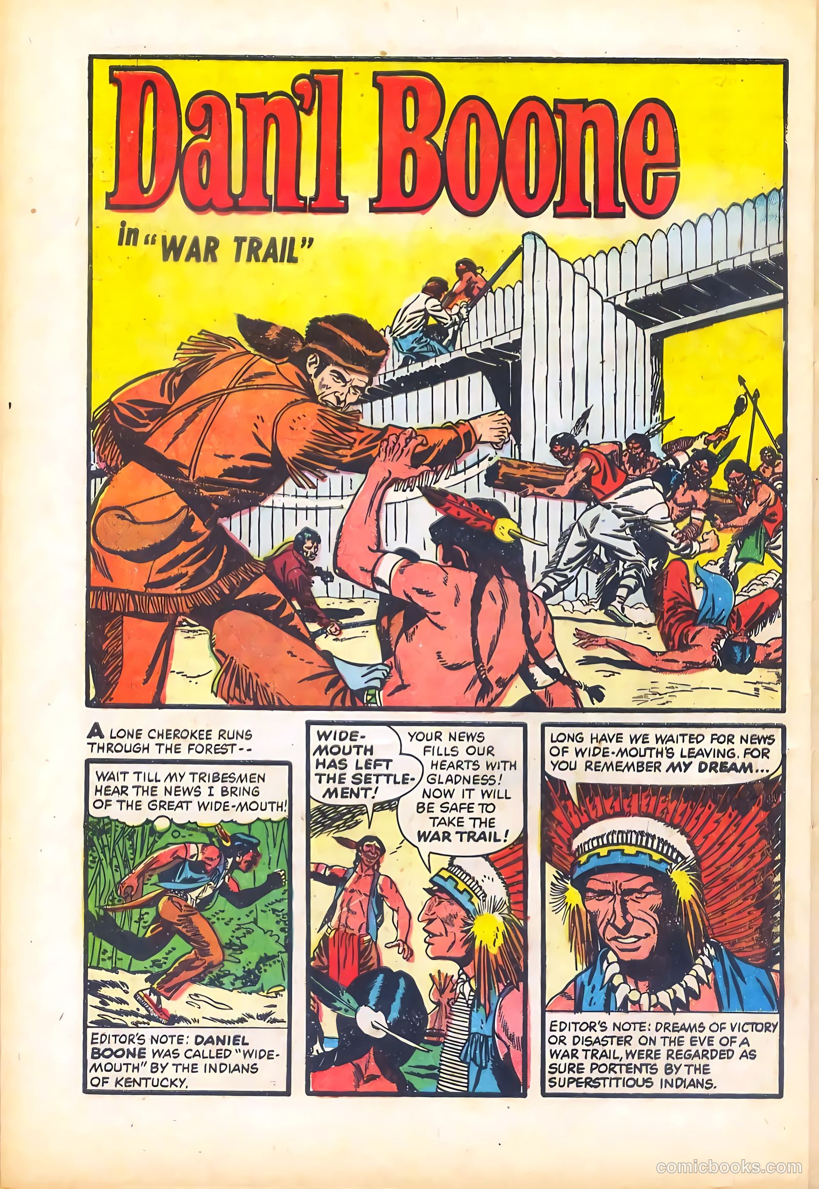 Dan'l Boone #3 (1955) — page 28 of 36