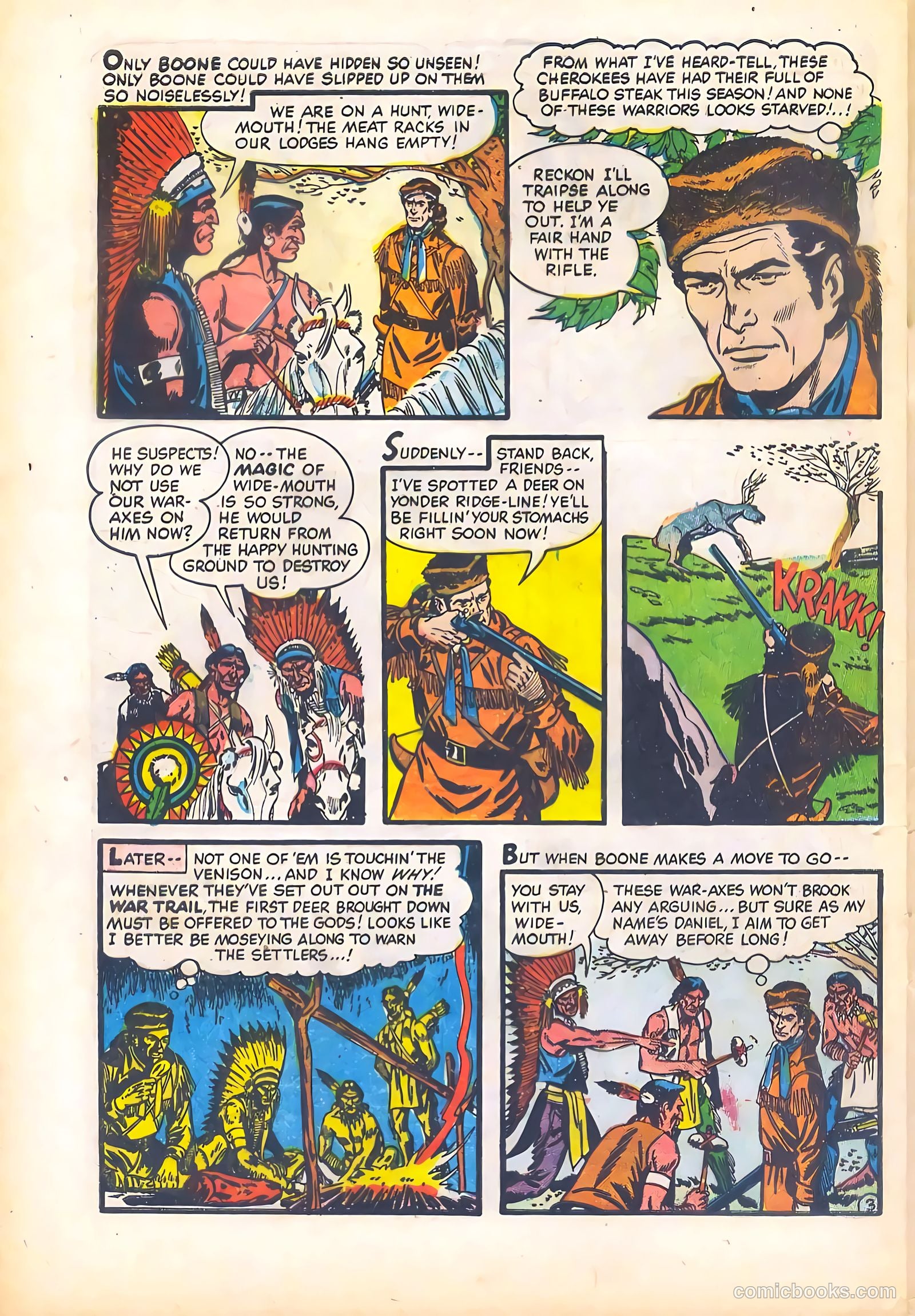 Dan'l Boone #3 (1955) — page 30 of 36
