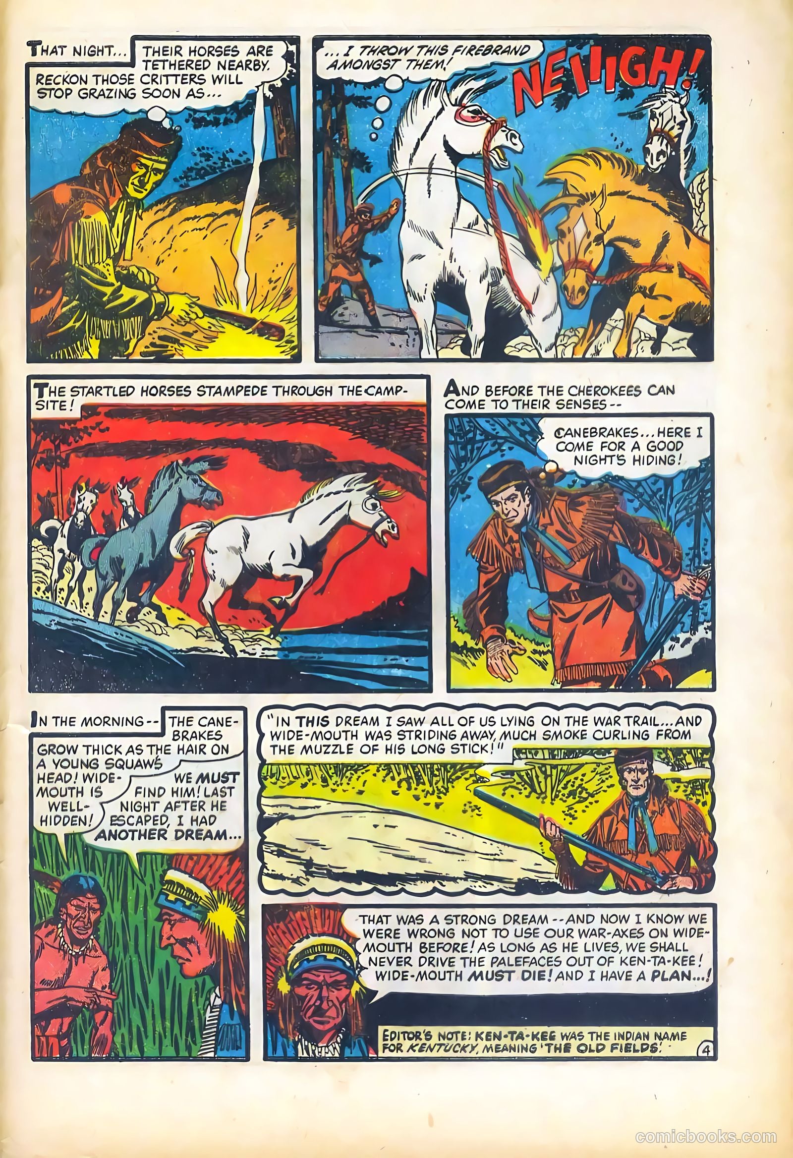 Dan'l Boone #3 (1955) — page 31 of 36