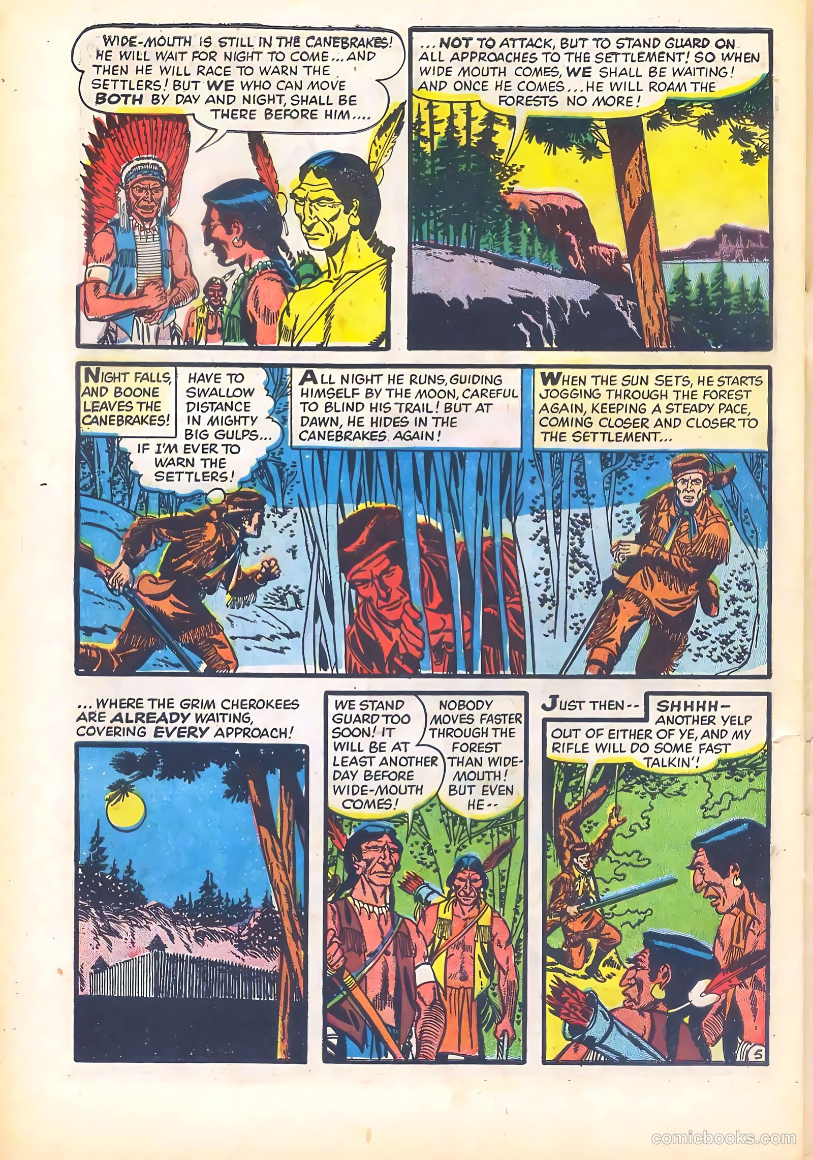 Dan'l Boone #3 (1955) — page 32 of 36