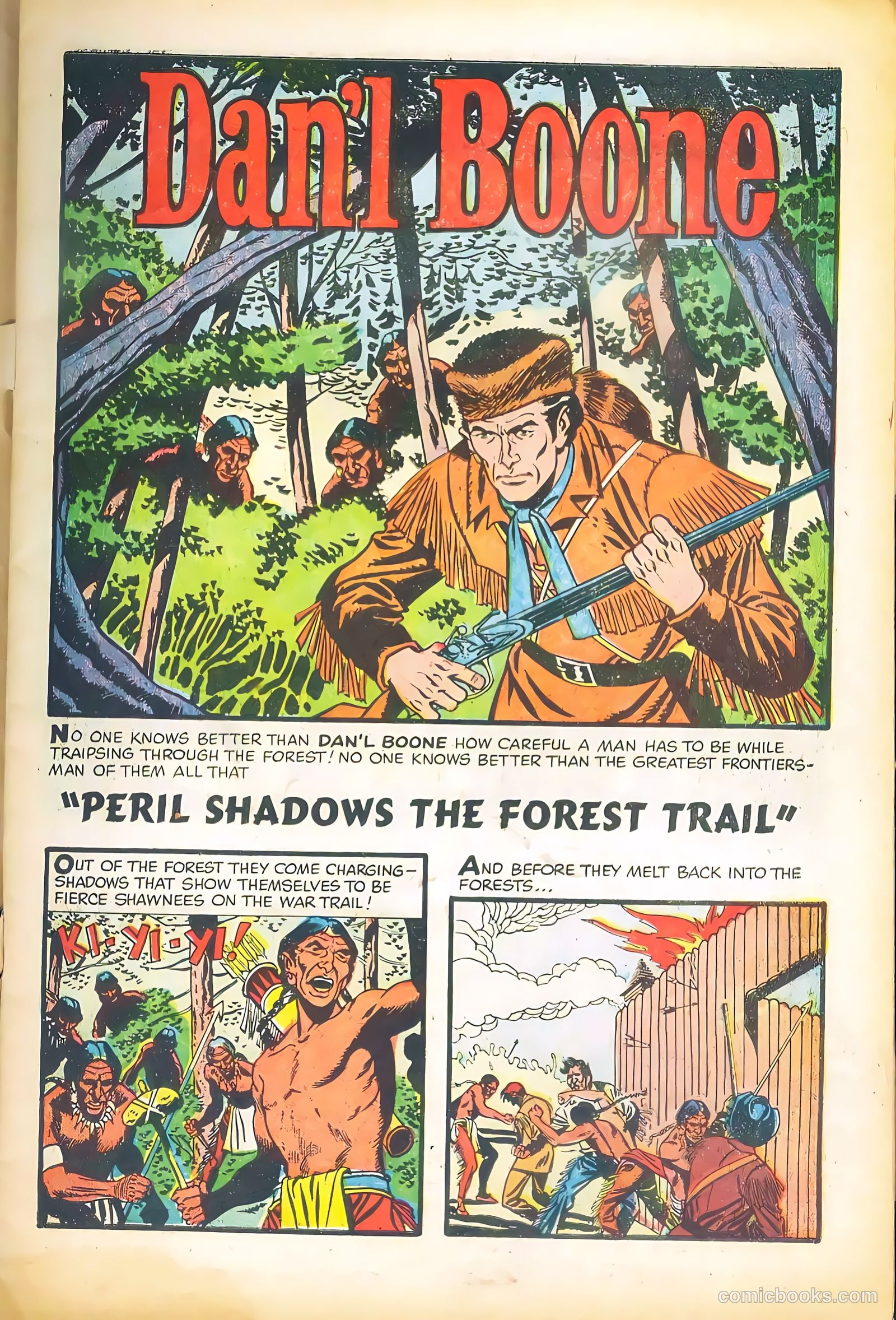 Dan'l Boone #4 (1955) — page 3 of 36