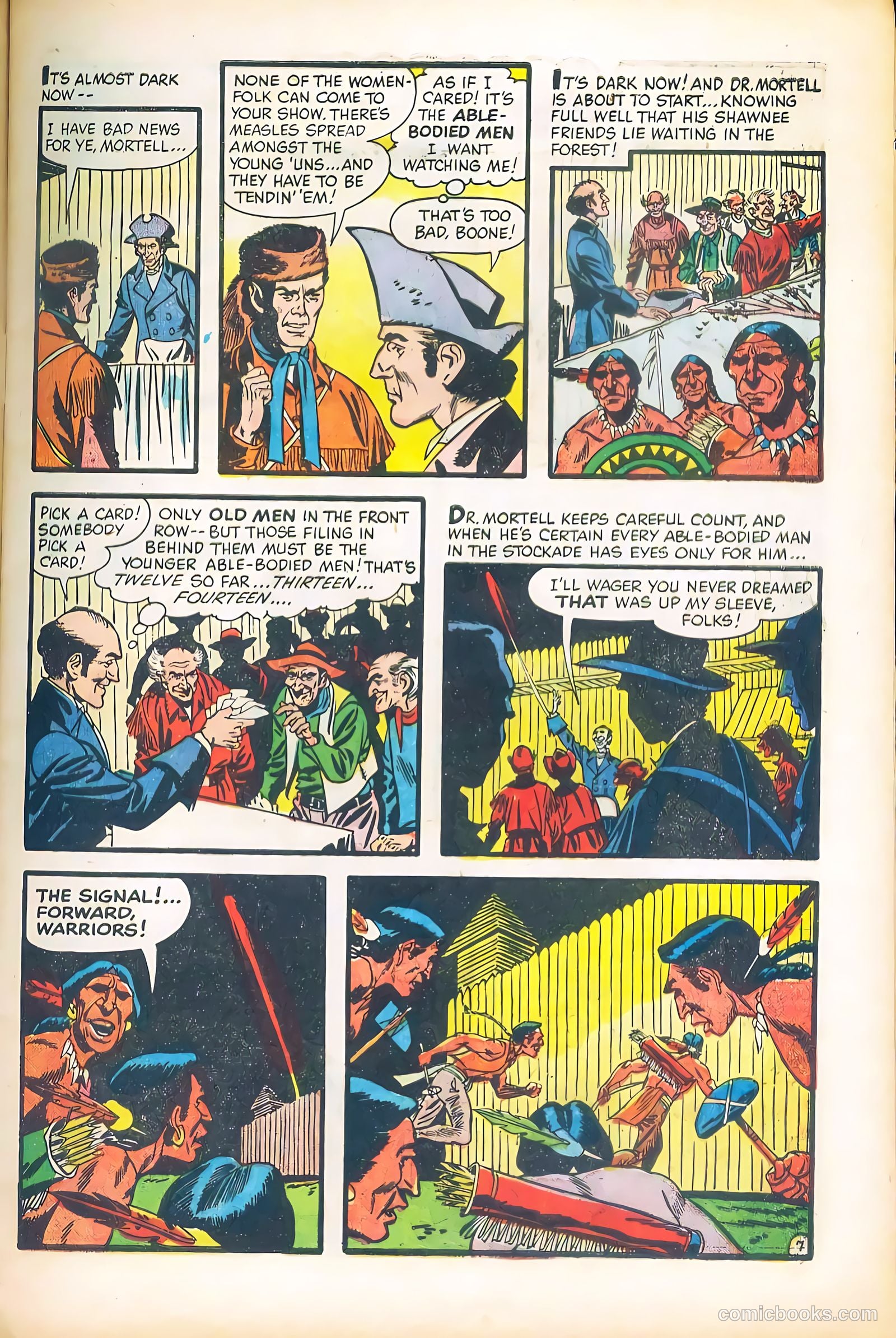 Dan'l Boone #4 (1955) — page 9 of 36