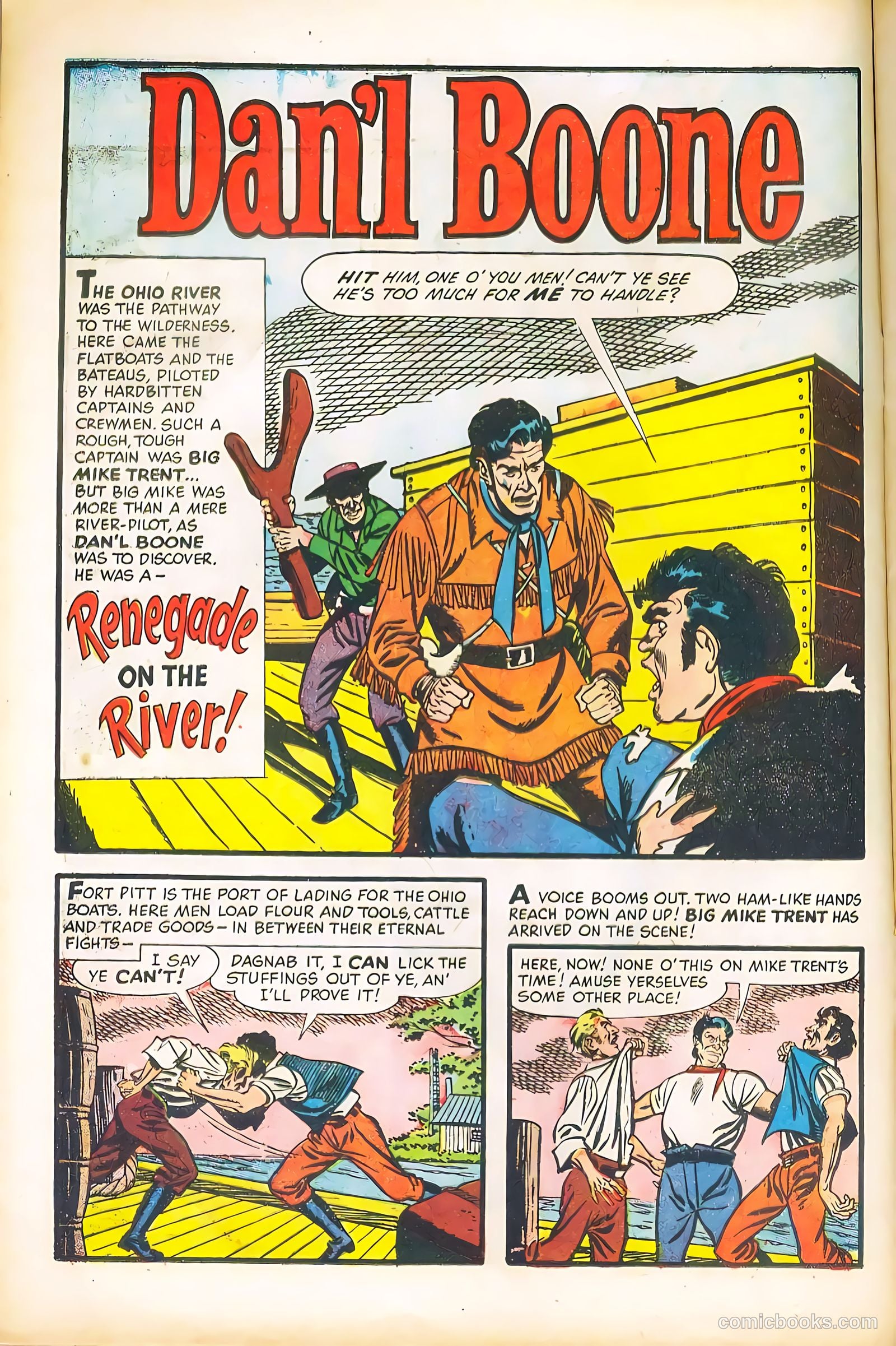 Dan'l Boone #4 (1955) — page 12 of 36