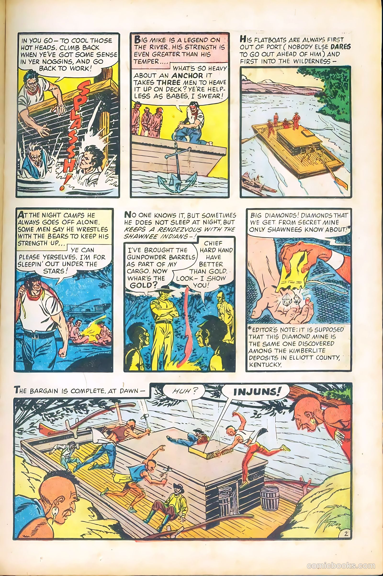 Dan'l Boone #4 (1955) — page 13 of 36