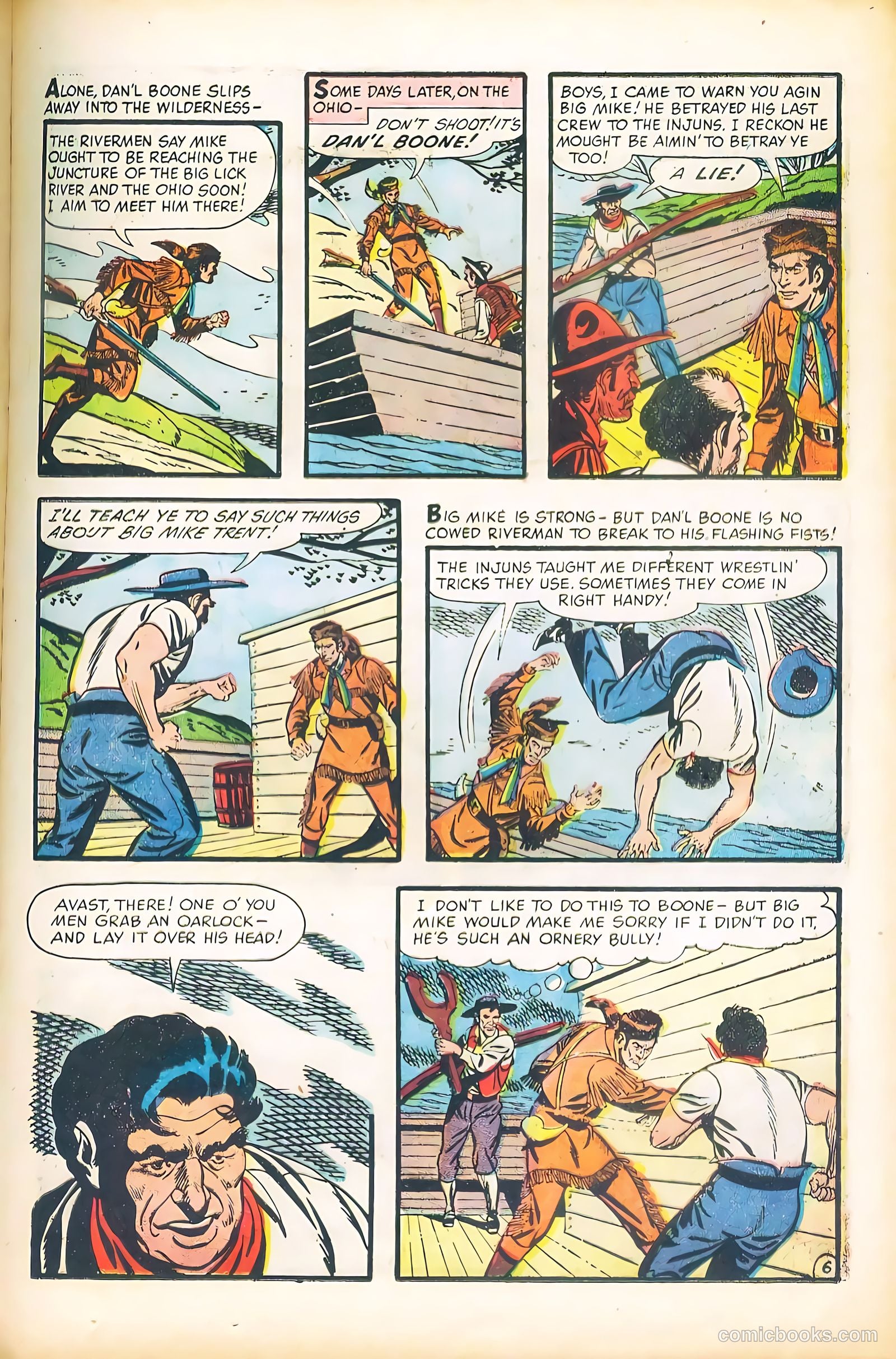 Dan'l Boone #4 (1955) — page 17 of 36