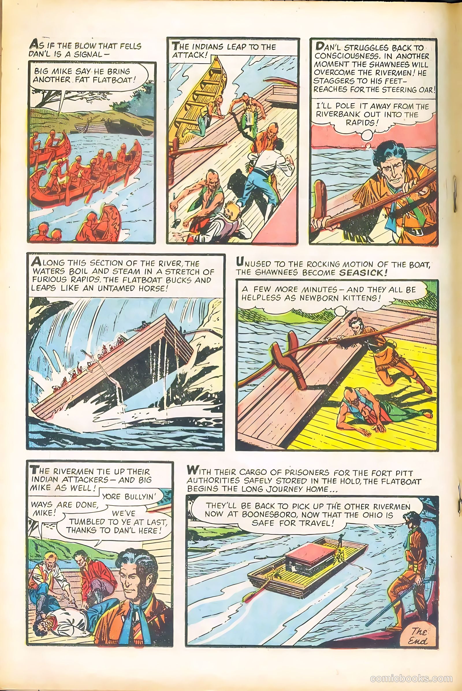 Dan'l Boone #4 (1955) — page 18 of 36