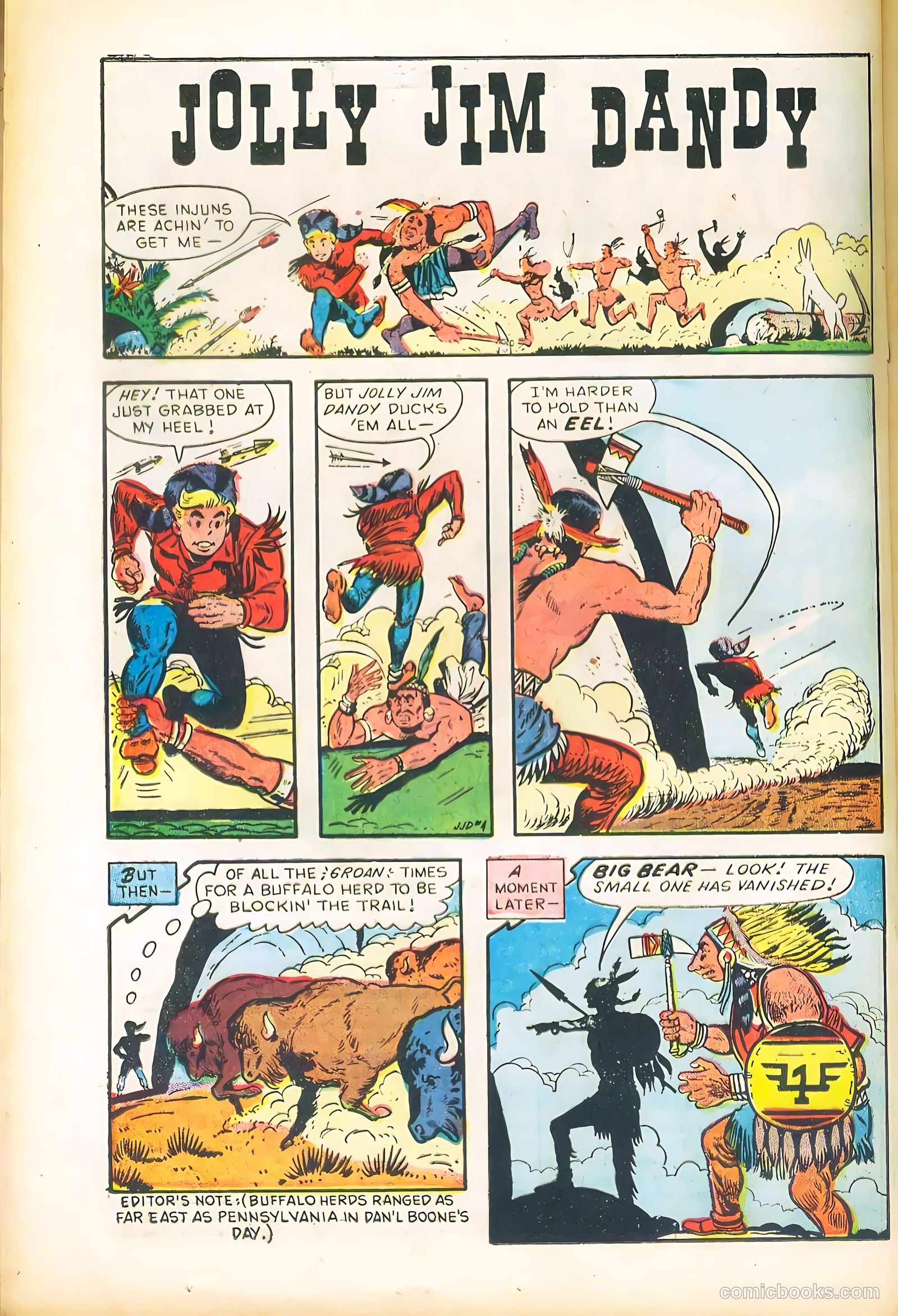 Dan'l Boone #4 (1955) — page 20 of 36
