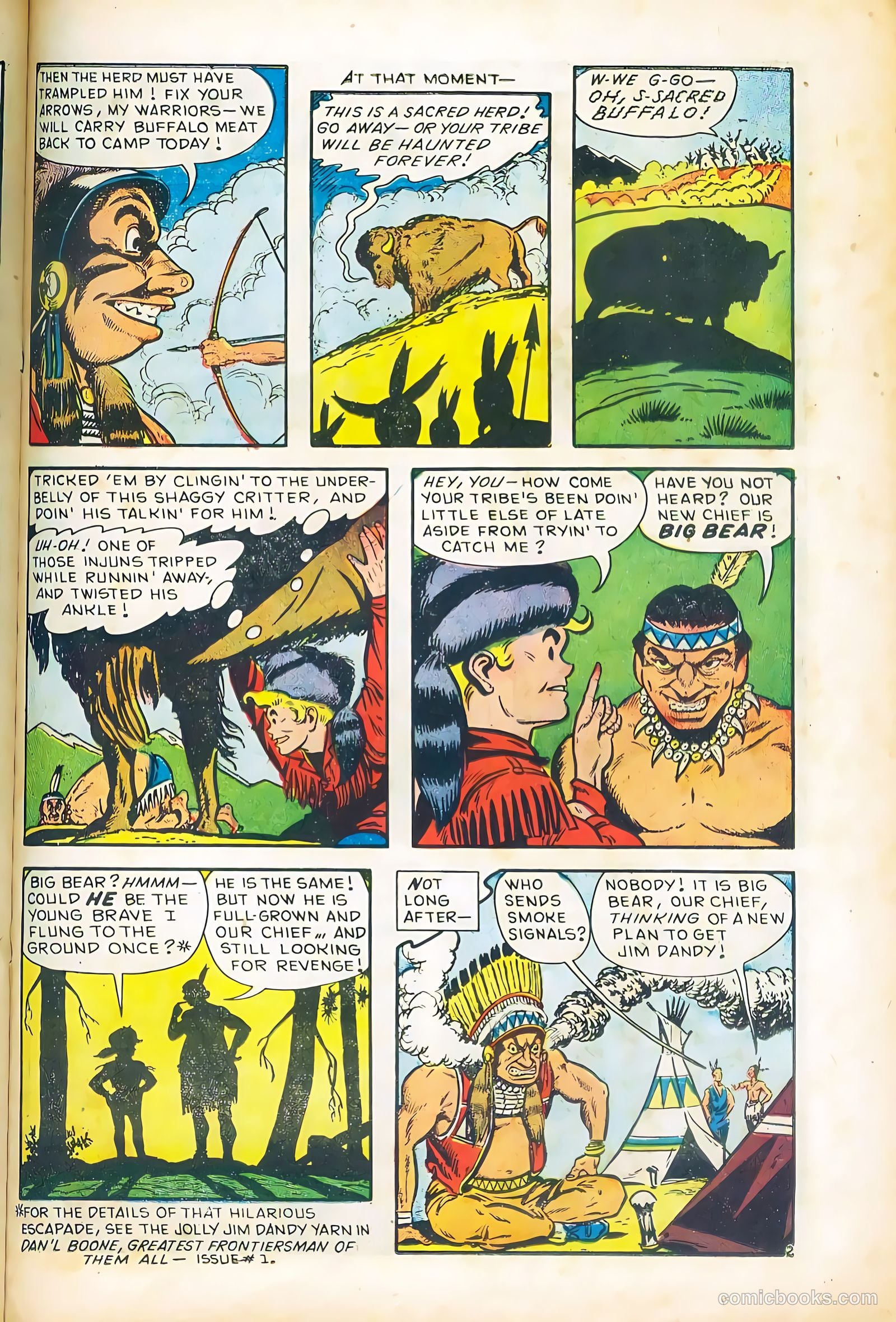 Dan'l Boone #4 (1955) — page 21 of 36
