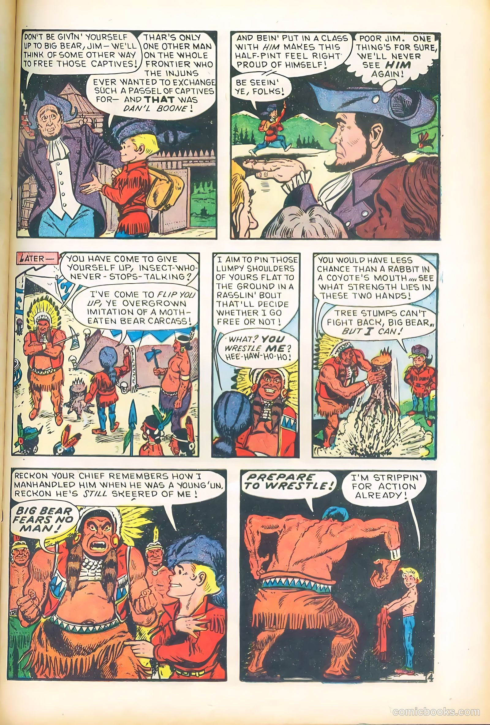 Dan'l Boone #4 (1955) — page 23 of 36