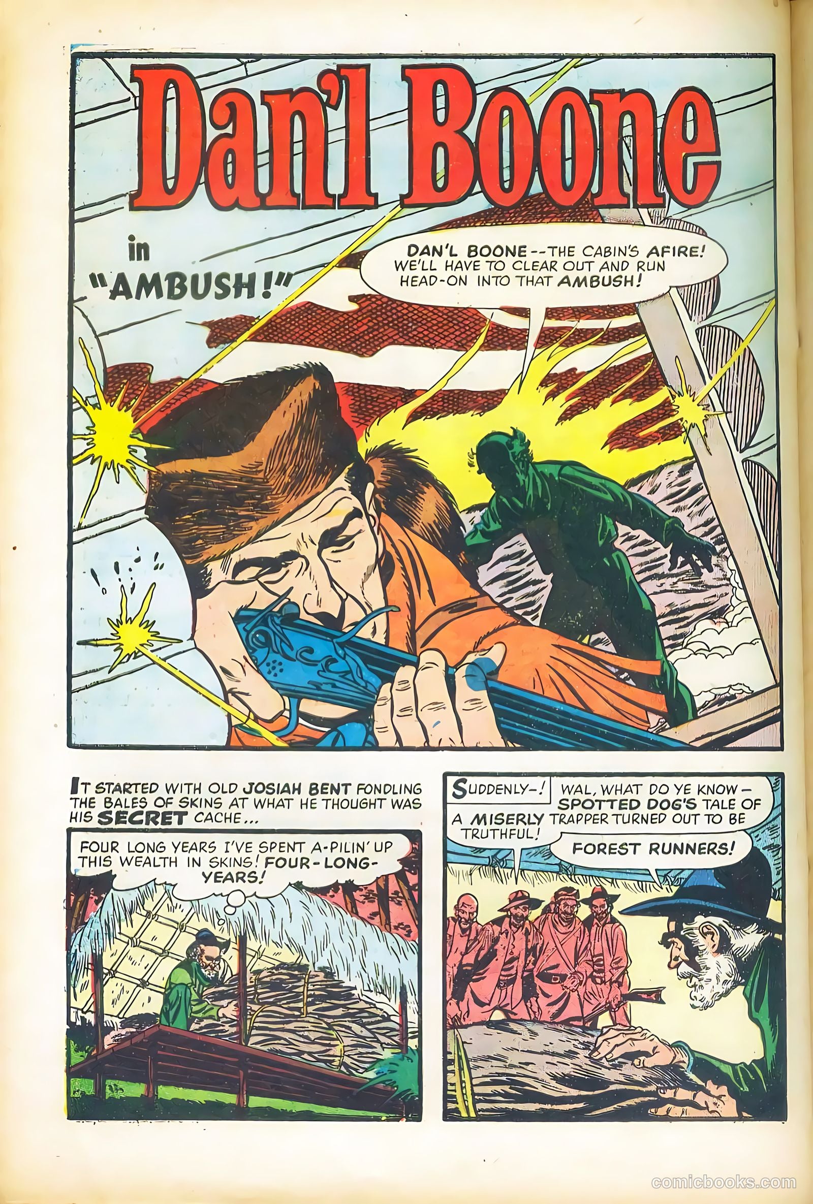 Dan'l Boone #4 (1955) — page 28 of 36
