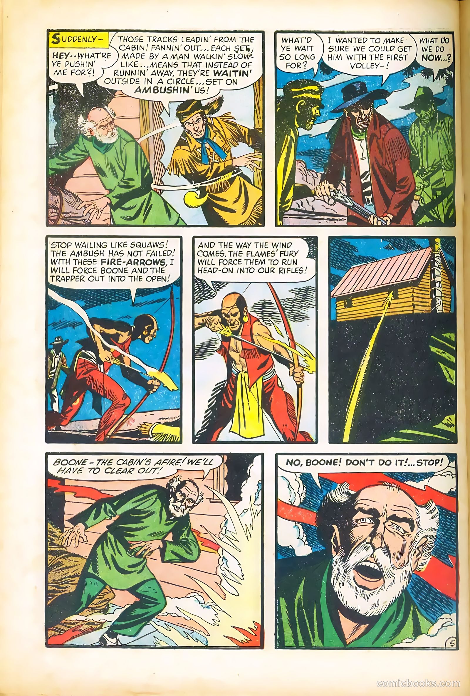 Dan'l Boone #4 (1955) — page 32 of 36