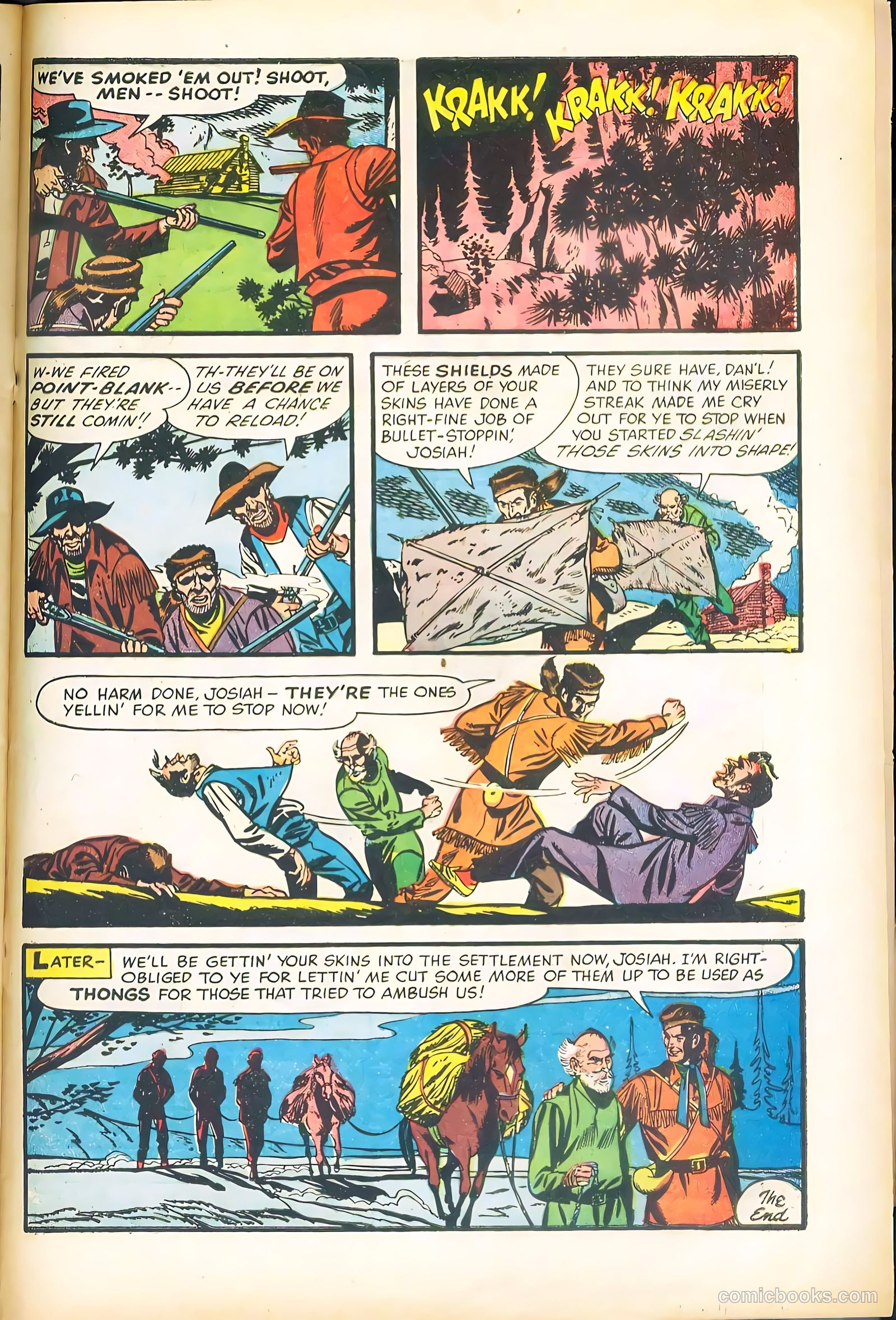 Dan'l Boone #4 (1955) — page 33 of 36
