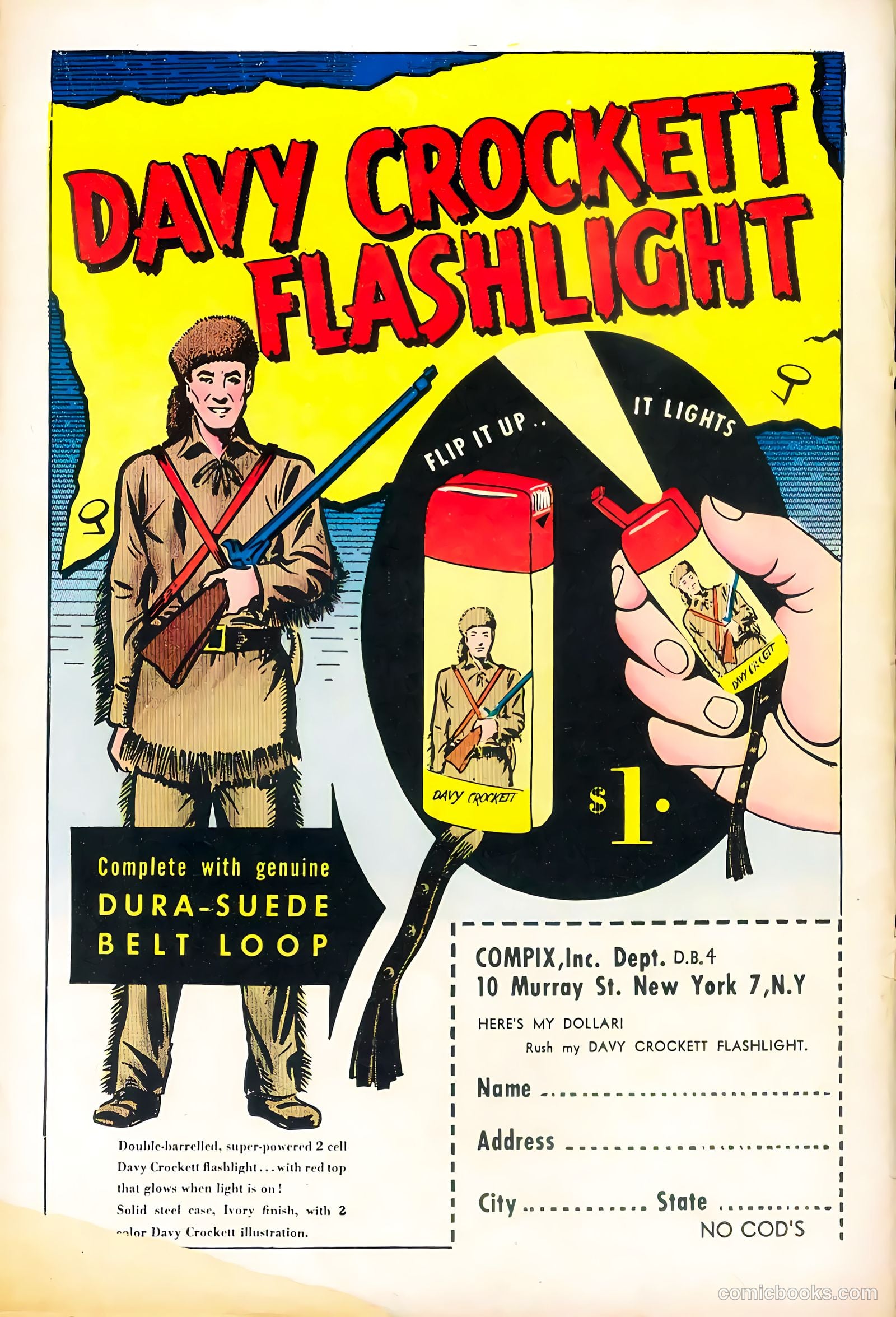 Dan'l Boone #4 (1955) — page 36 of 36