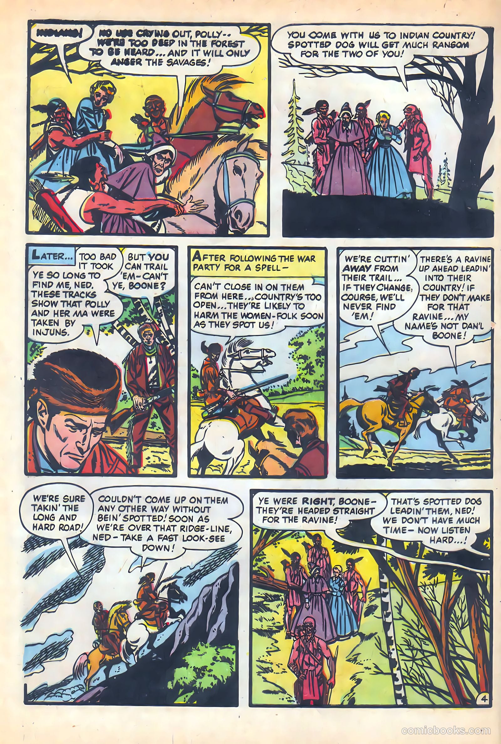 Dan'l Boone #5 (1956) — page 6 of 36