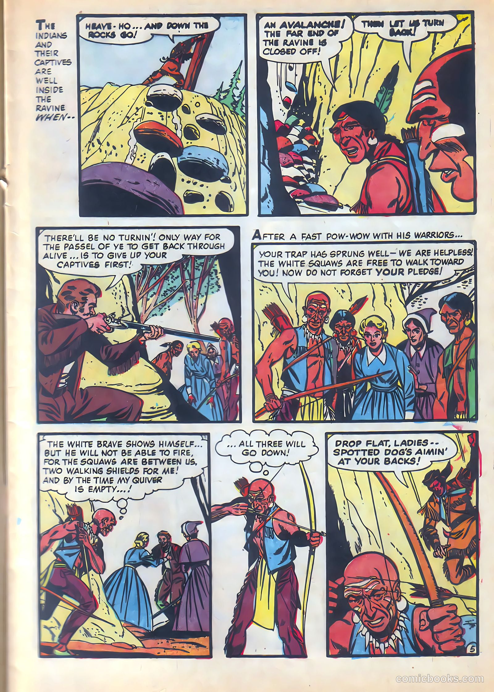 Dan'l Boone #5 (1956) — page 7 of 36