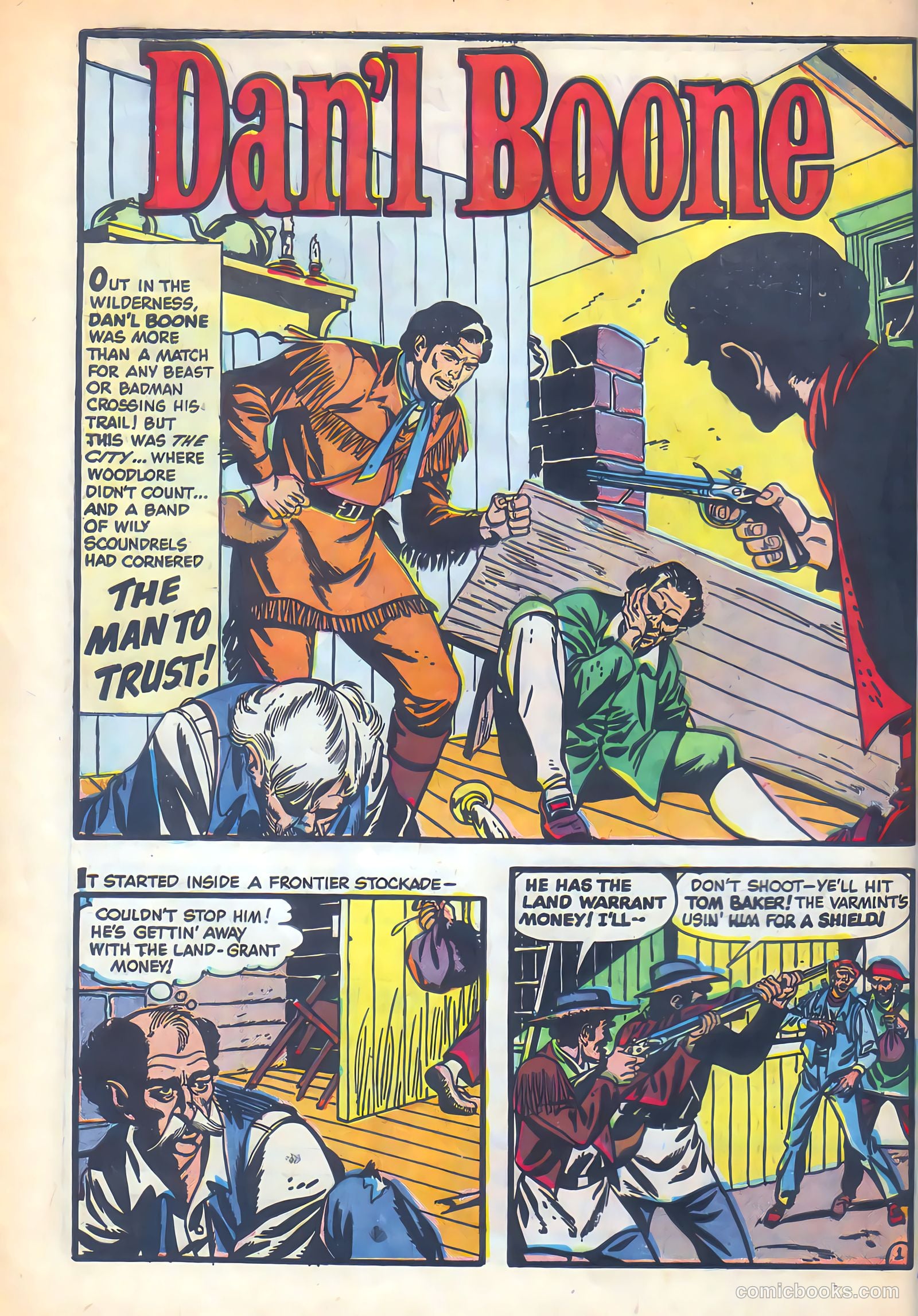 Dan'l Boone #5 (1956) — page 10 of 36