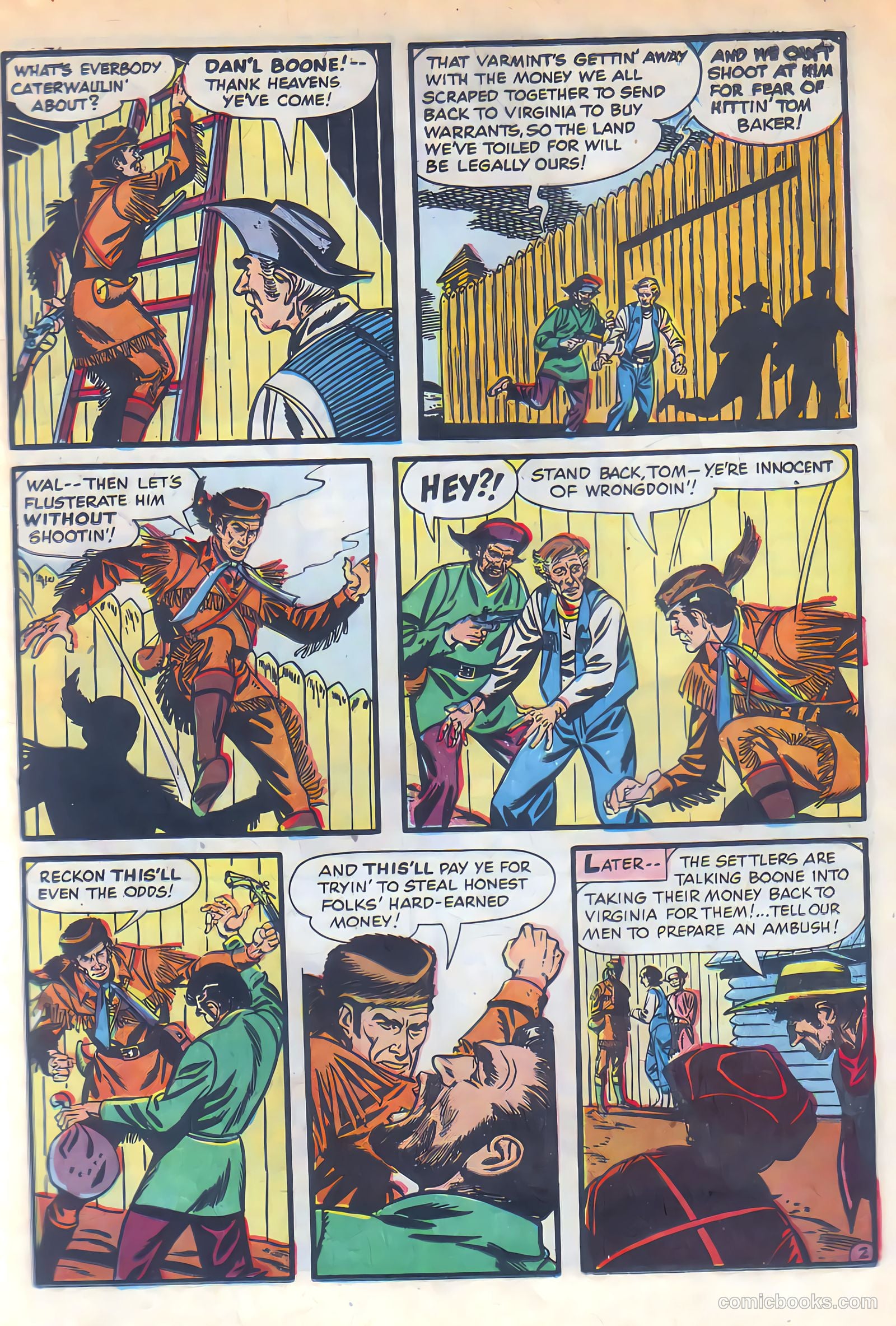 Dan'l Boone #5 (1956) — page 11 of 36