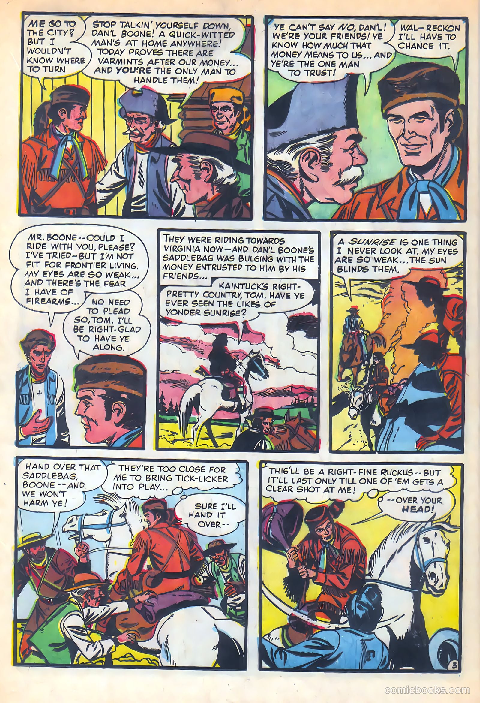 Dan'l Boone #5 (1956) — page 12 of 36