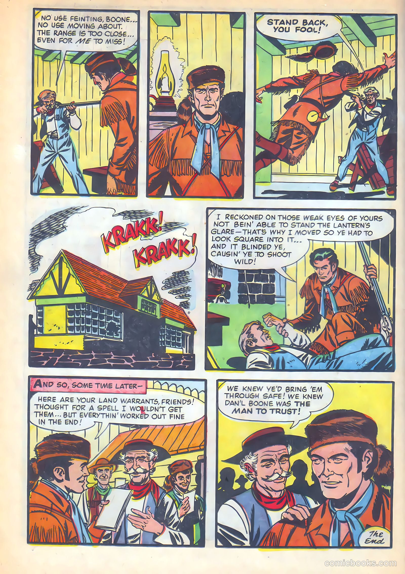 Dan'l Boone #5 (1956) — page 16 of 36