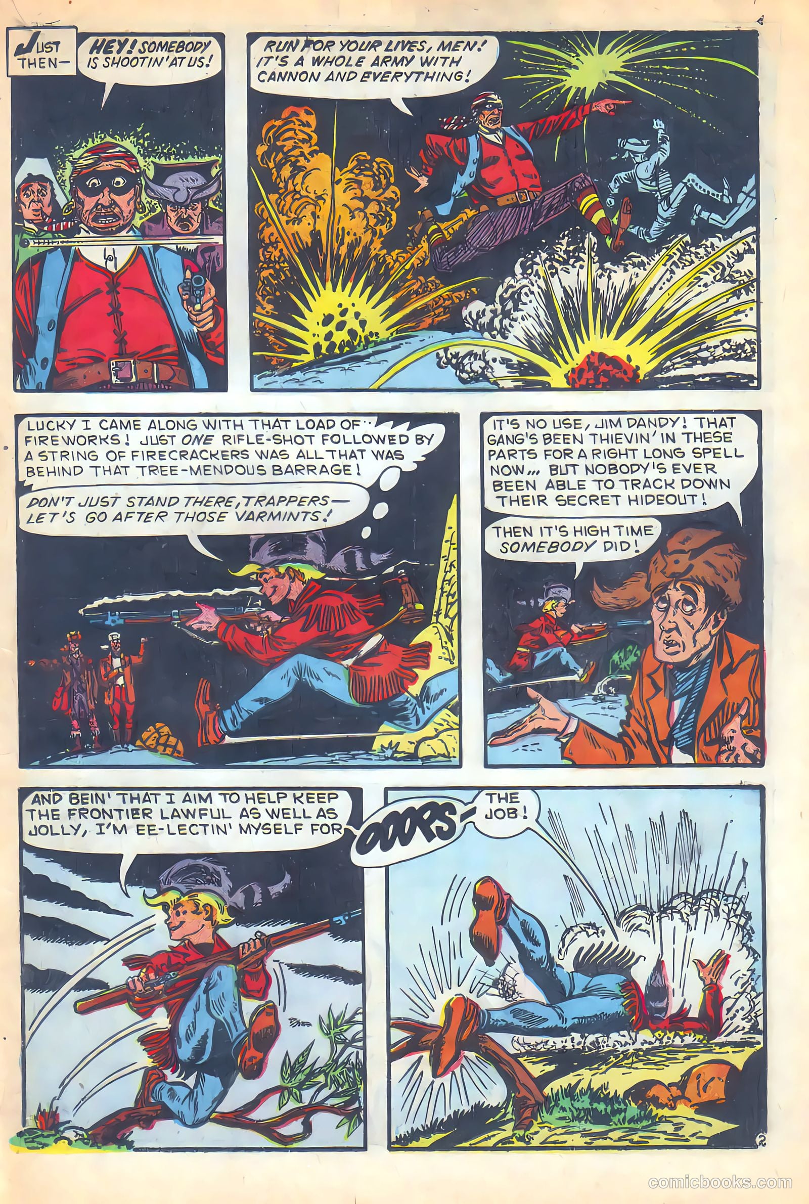 Dan'l Boone #5 (1956) — page 19 of 36
