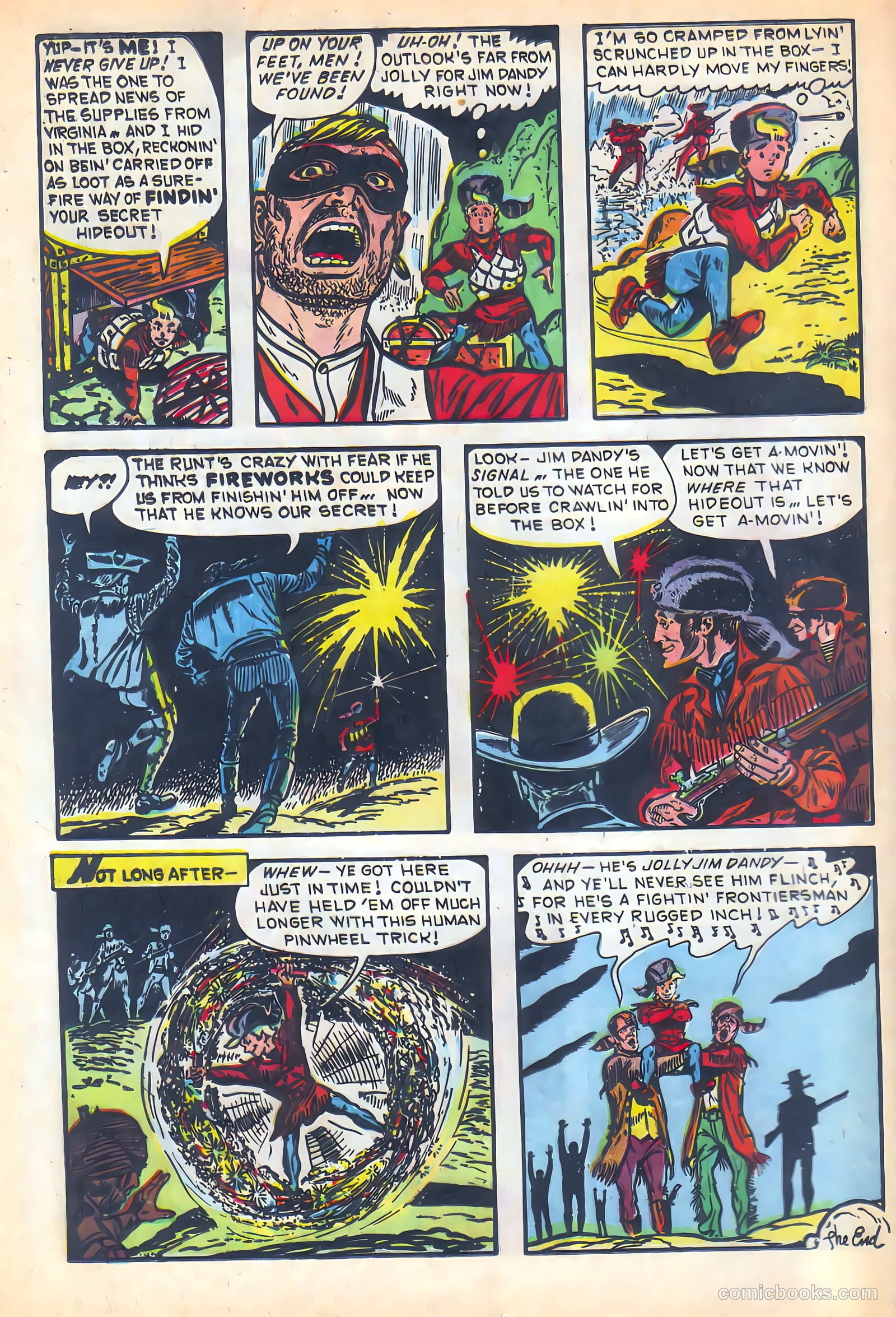 Dan'l Boone #5 (1956) — page 22 of 36