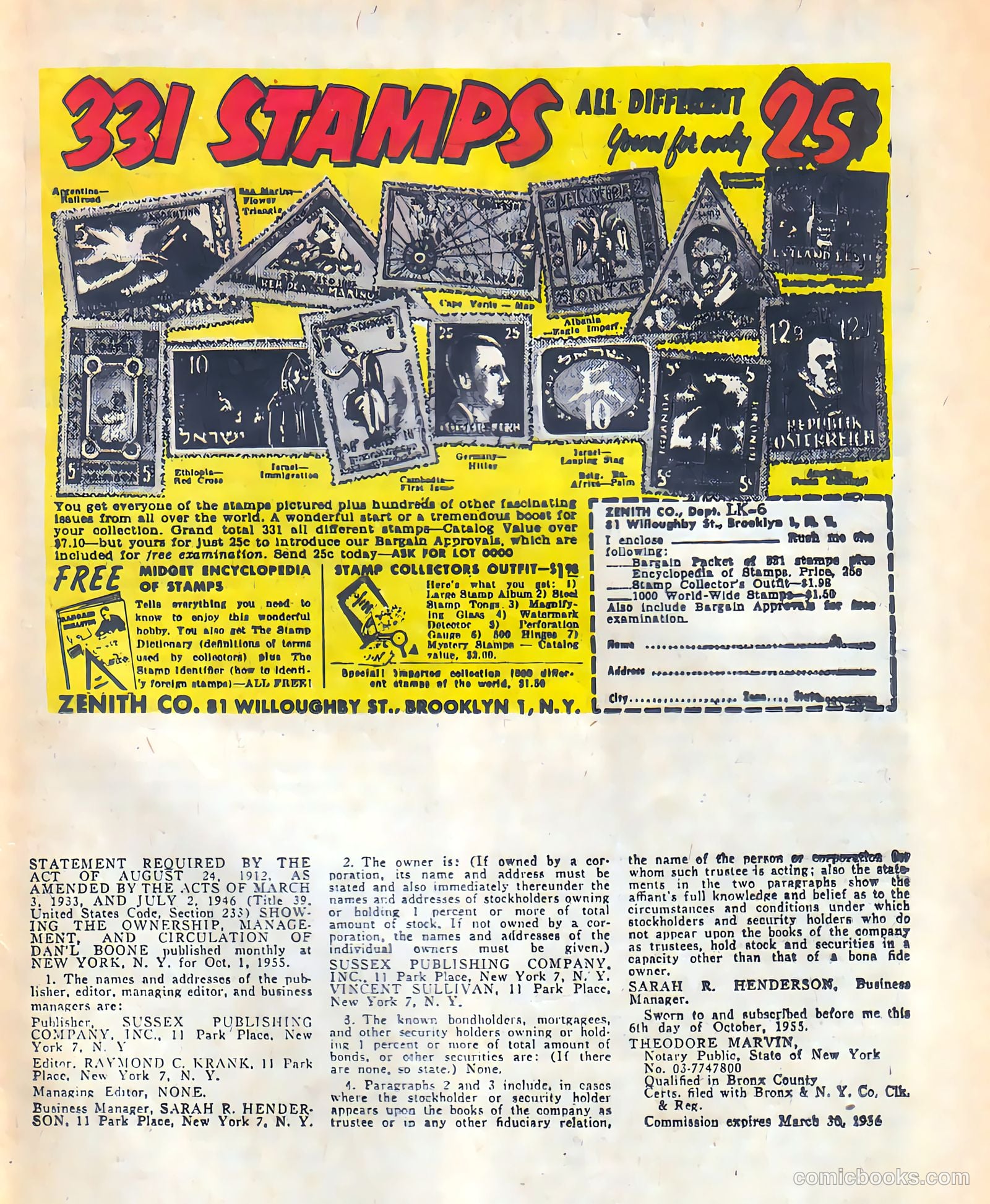 Dan'l Boone #5 (1956) — page 23 of 36