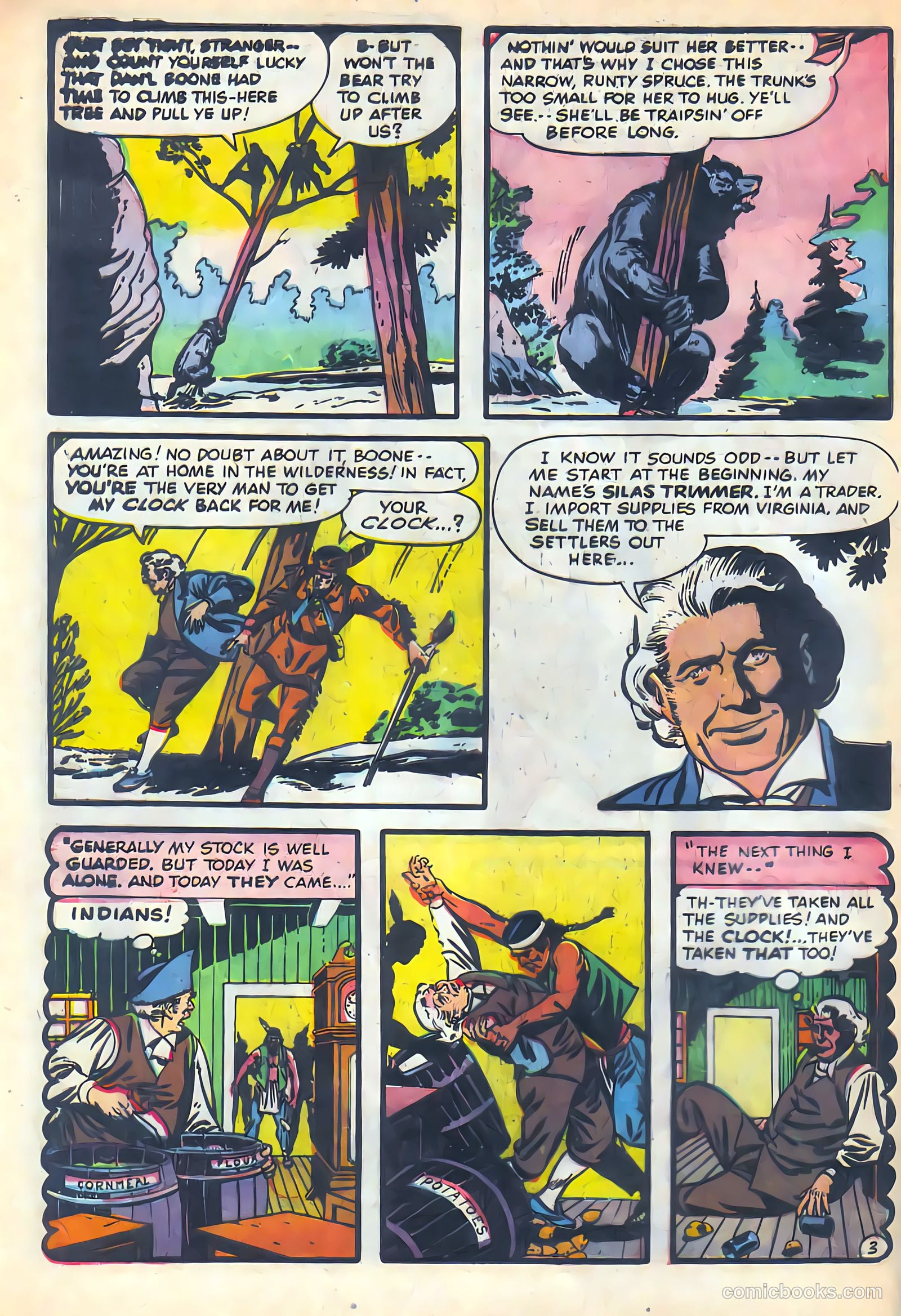 Dan'l Boone #5 (1956) — page 28 of 36