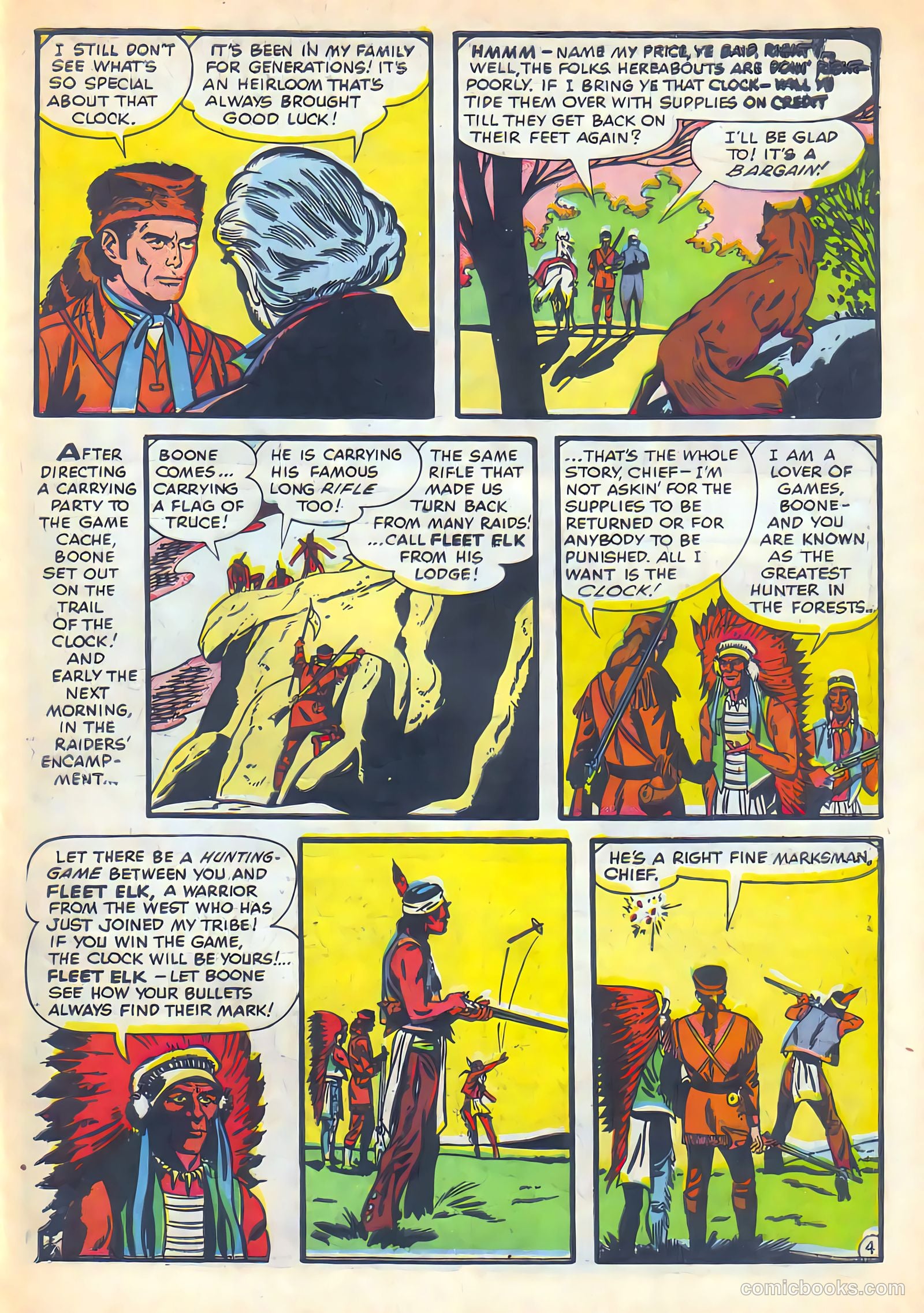 Dan'l Boone #5 (1956) — page 29 of 36