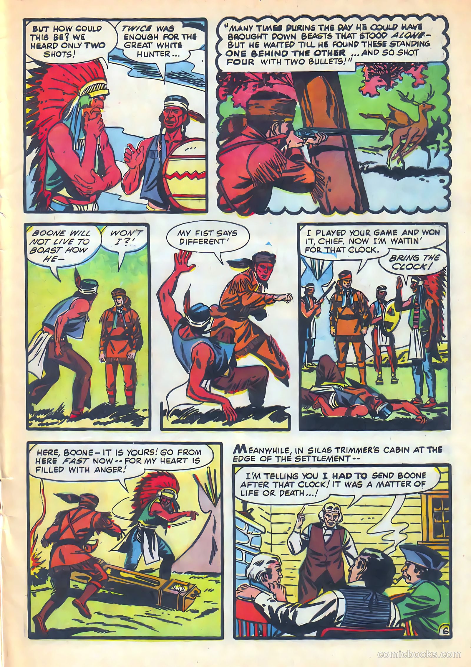 Dan'l Boone #5 (1956) — page 31 of 36