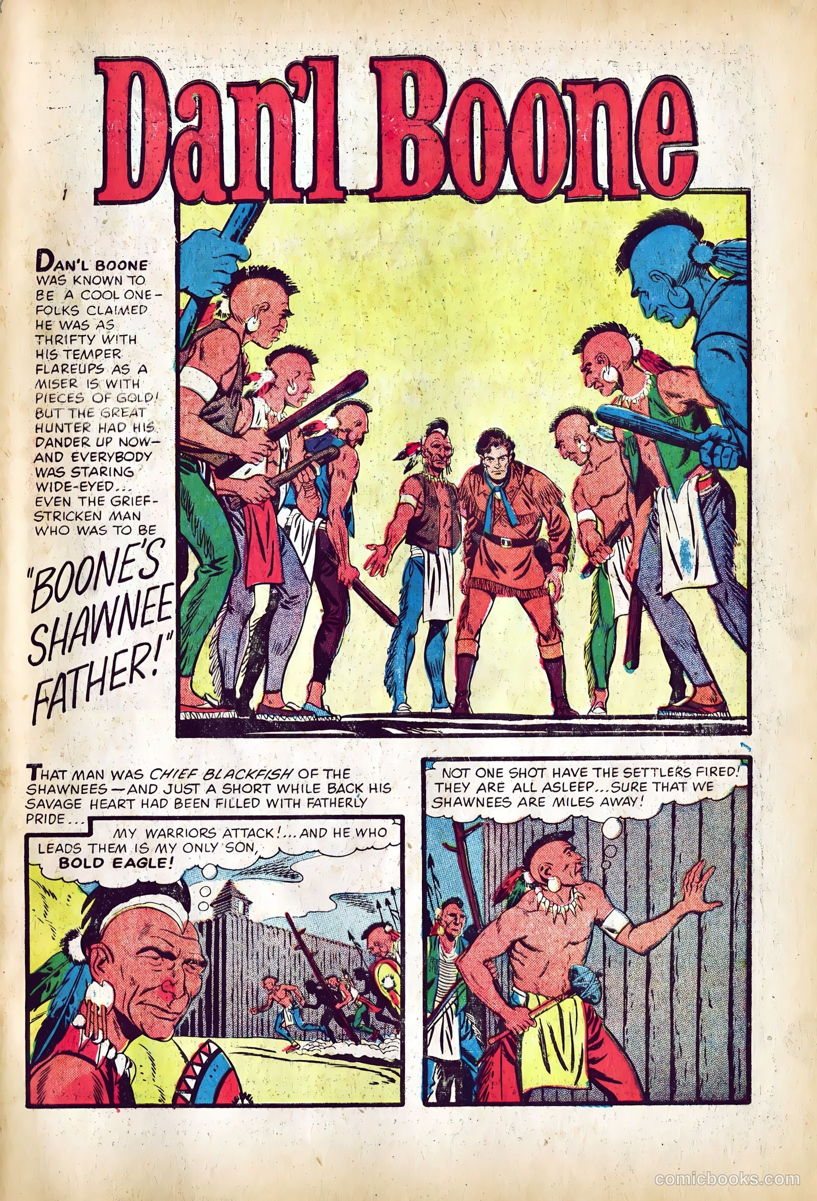 Dan'l Boone #6 (1956) — page 3 of 36