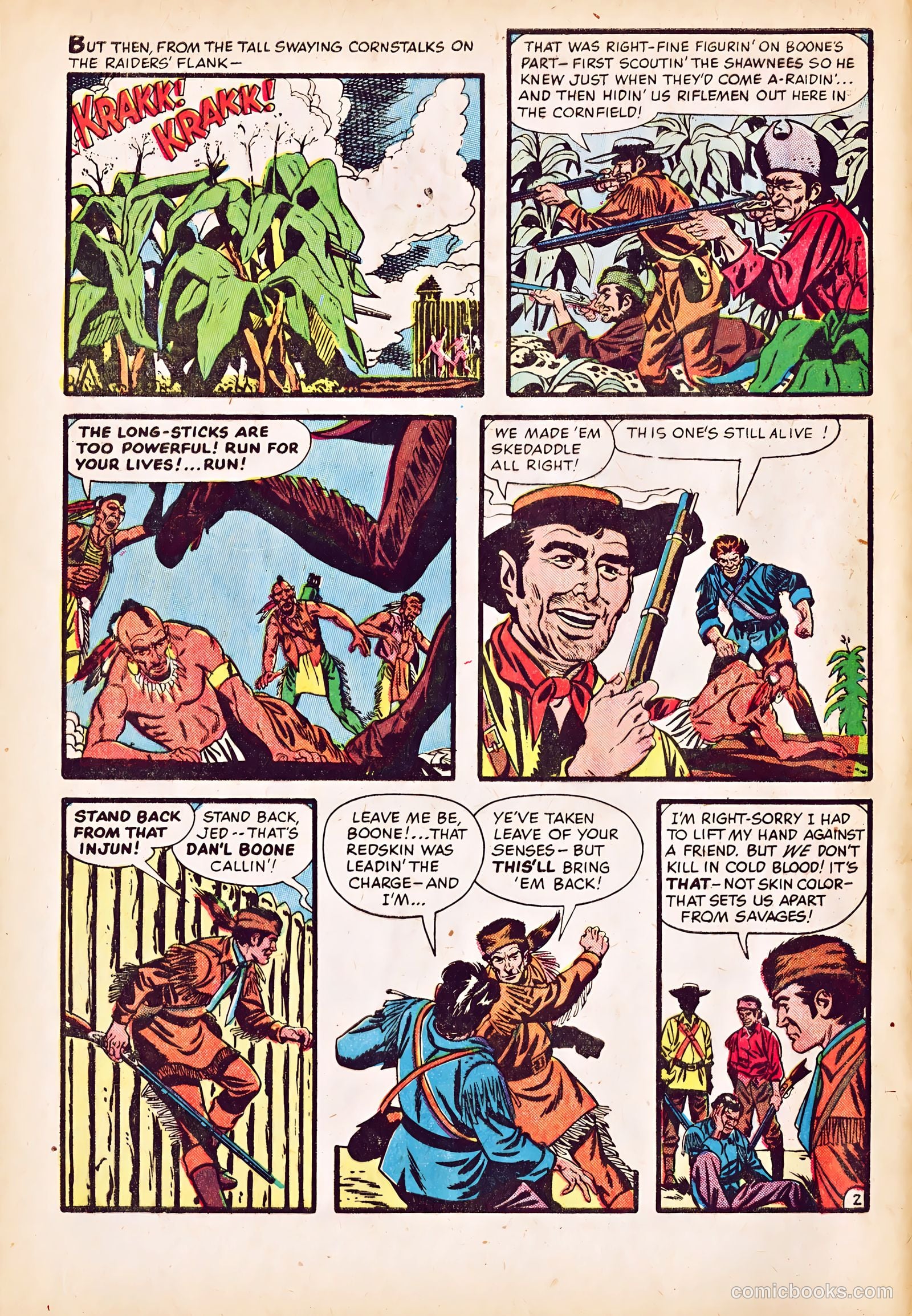 Dan'l Boone #6 (1956) — page 4 of 36