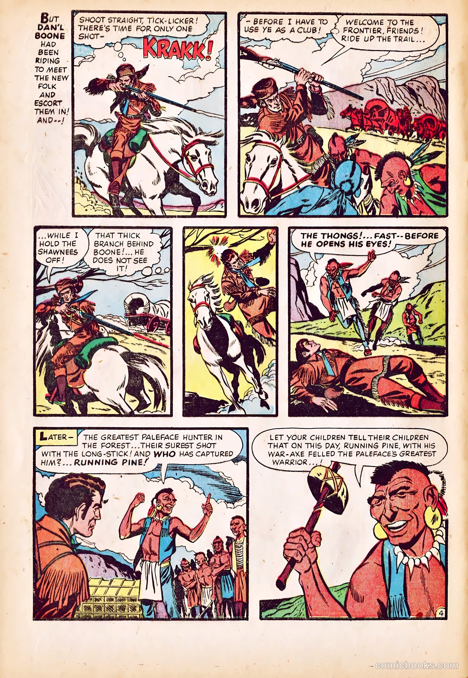 Dan'l Boone #6 (1956) — page 6 of 36